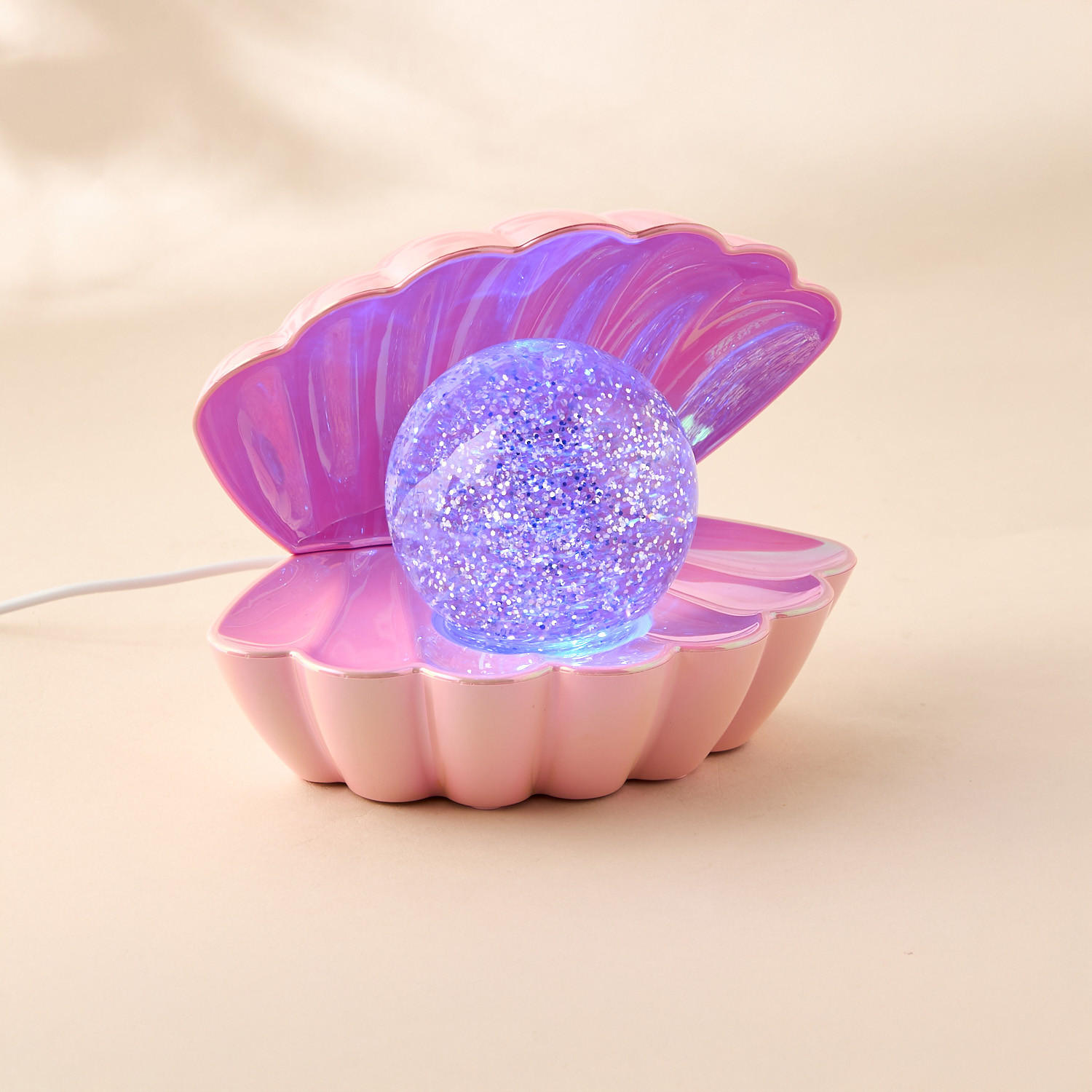 Pearl Shell Patterned Lamp with Glitter-household-lighting-decorativelighting-noveltylights-image-10