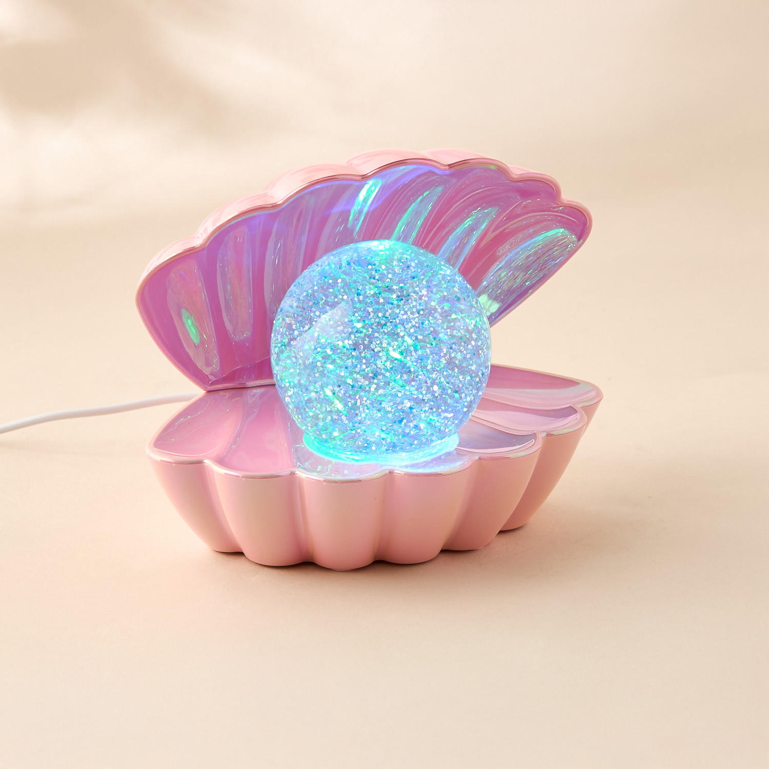Pearl Shell Patterned Lamp with Glitter-household-lighting-decorativelighting-noveltylights-image-12