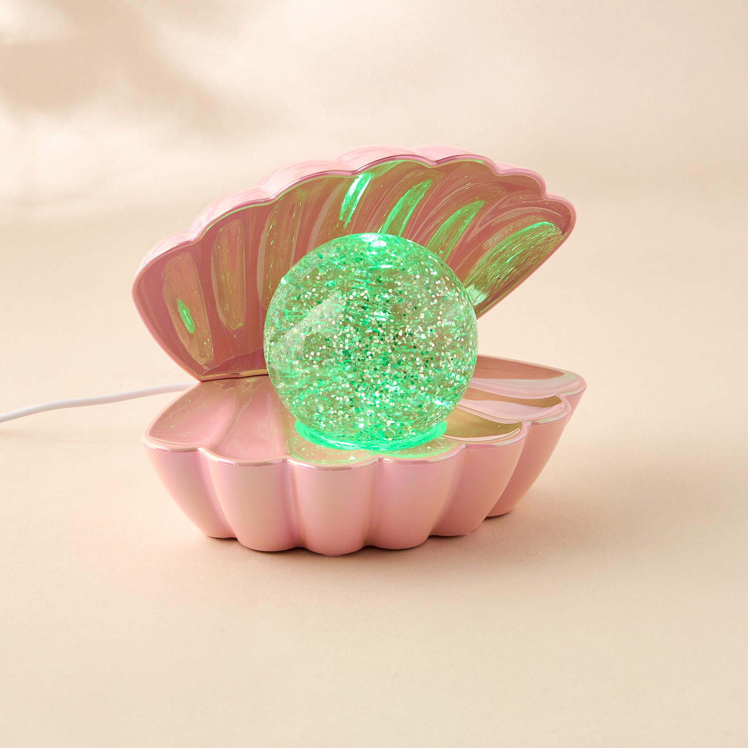 Pearl Shell Patterned Lamp with Glitter-household-lighting-decorativelighting-noveltylights-image-13