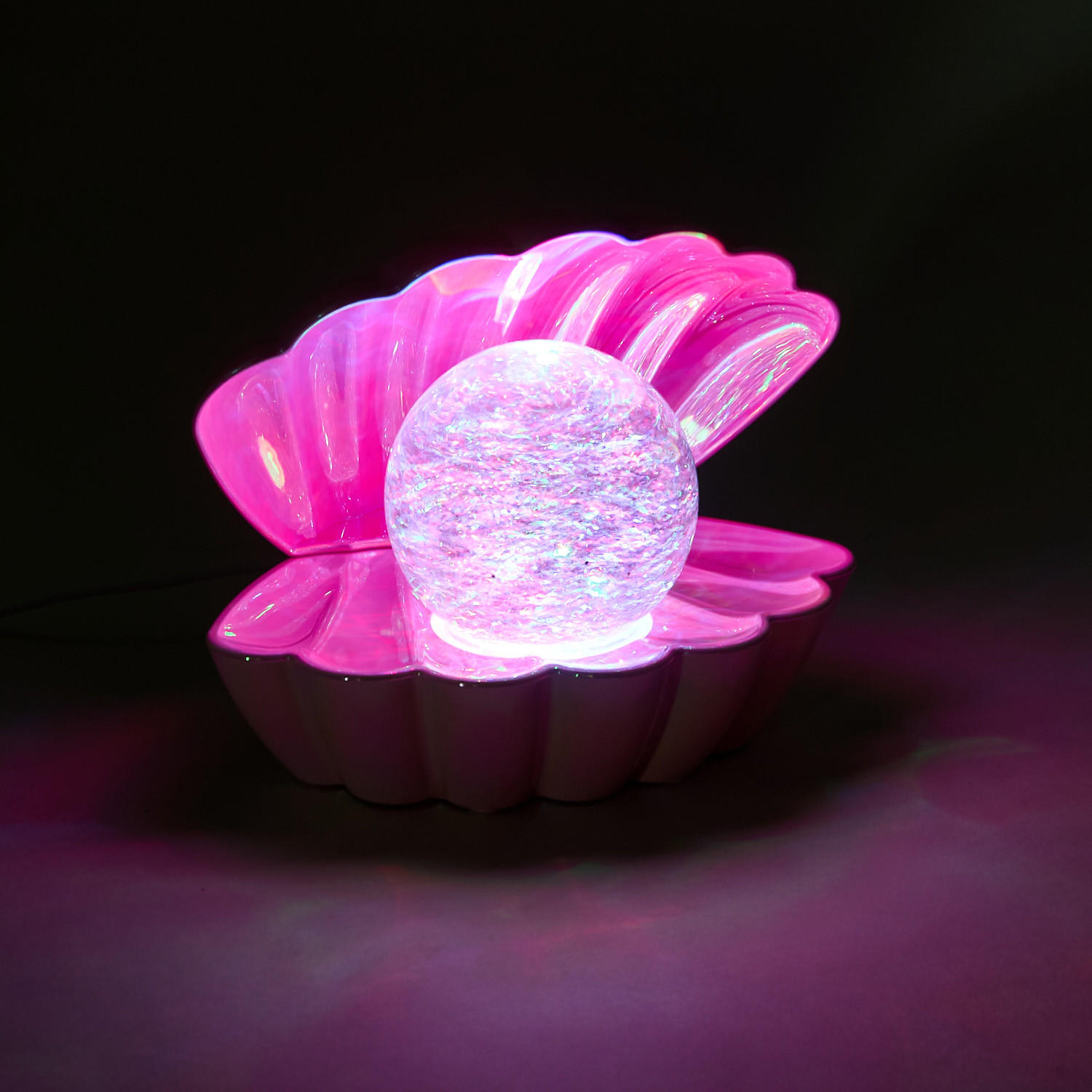 Pearl Shell Patterned Lamp with Glitter-household-lighting-decorativelighting-noveltylights-image-14