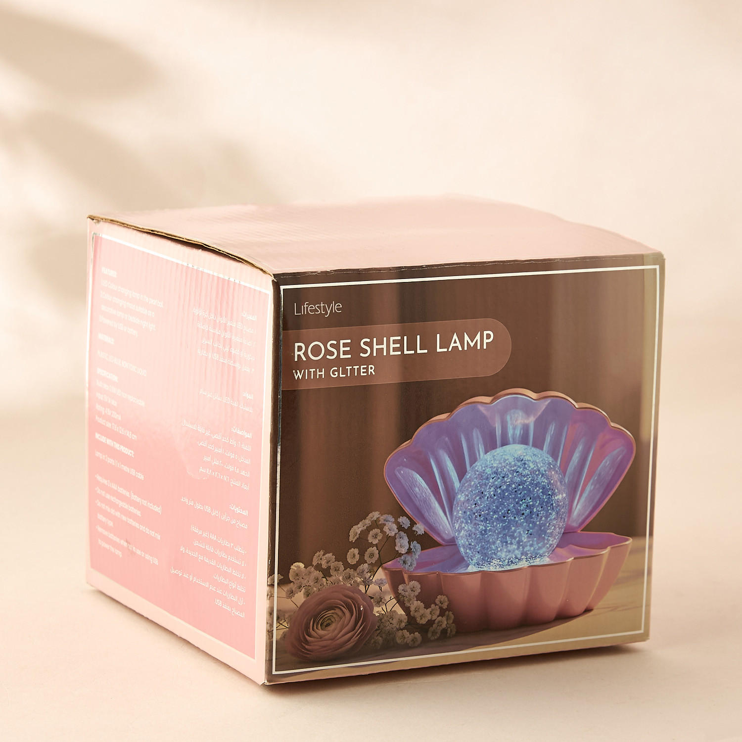 Pearl Shell Patterned Lamp with Glitter-household-lighting-decorativelighting-noveltylights-image-16