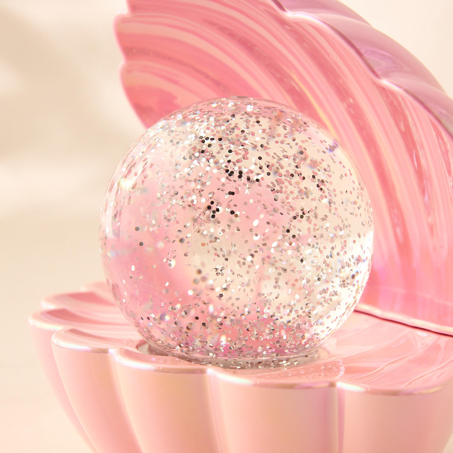 Pearl Shell Patterned Lamp with Glitter-household-lighting-decorativelighting-noveltylights-image-3
