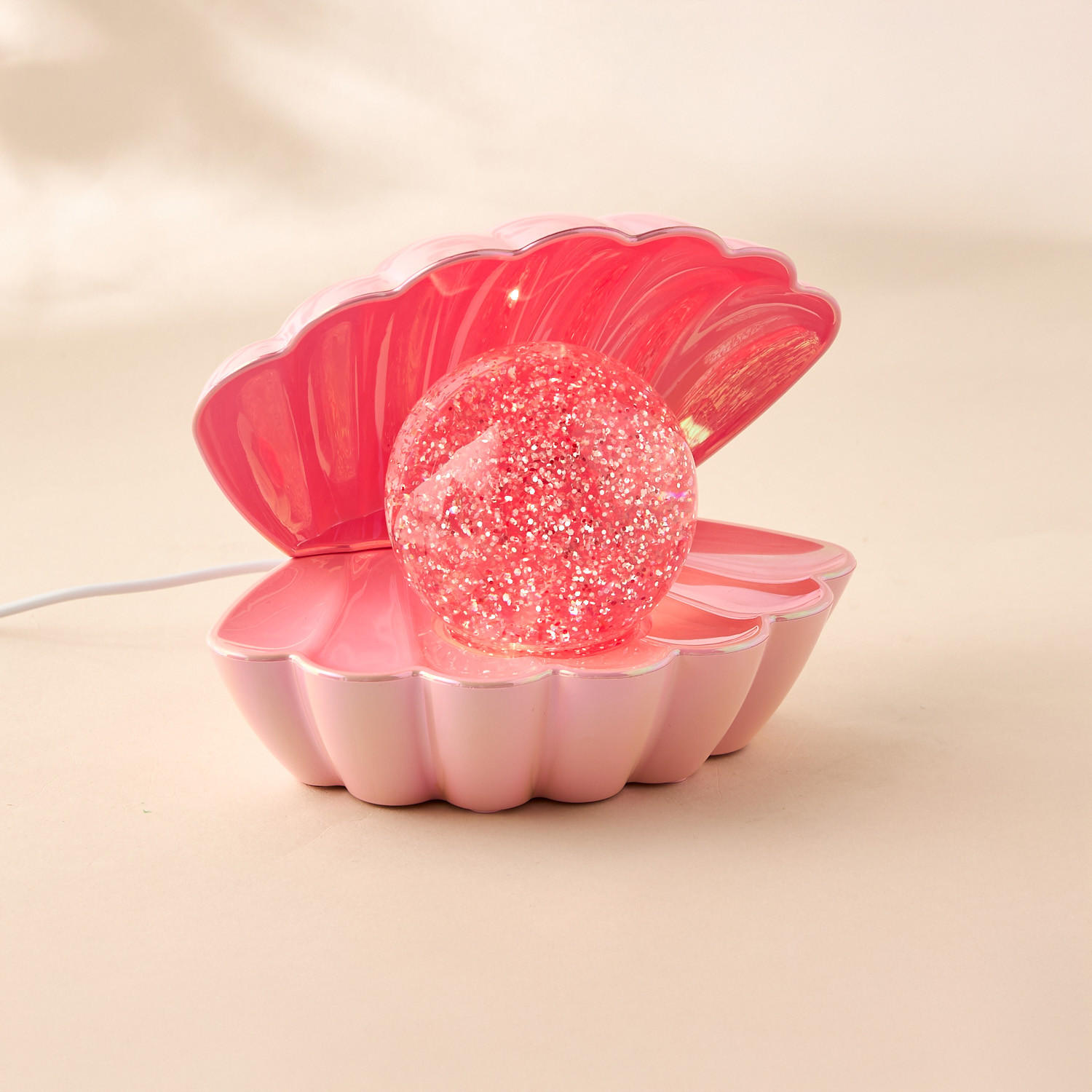 Pearl Shell Patterned Lamp with Glitter-household-lighting-decorativelighting-noveltylights-image-7