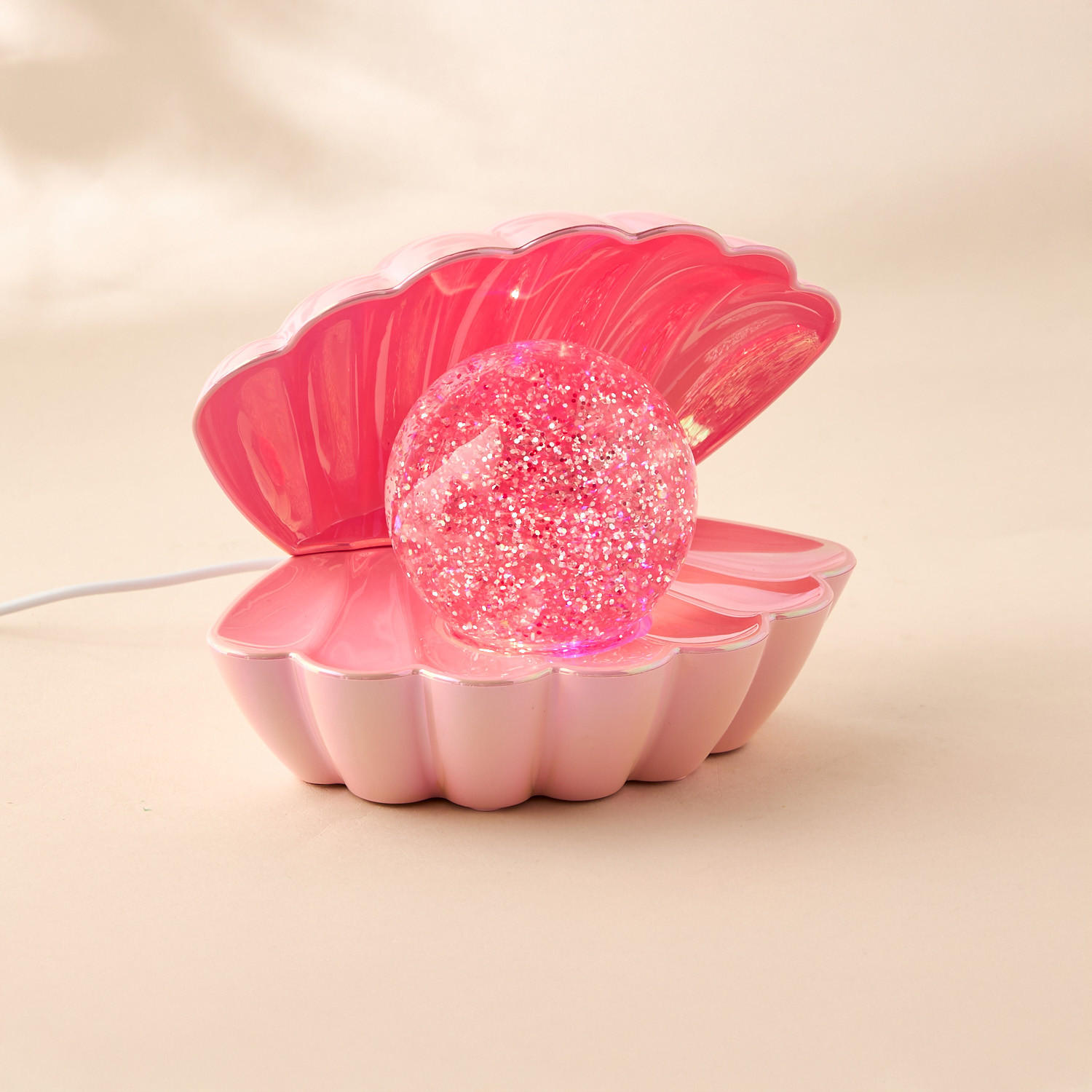 Pearl Shell Patterned Lamp with Glitter-household-lighting-decorativelighting-noveltylights-image-8