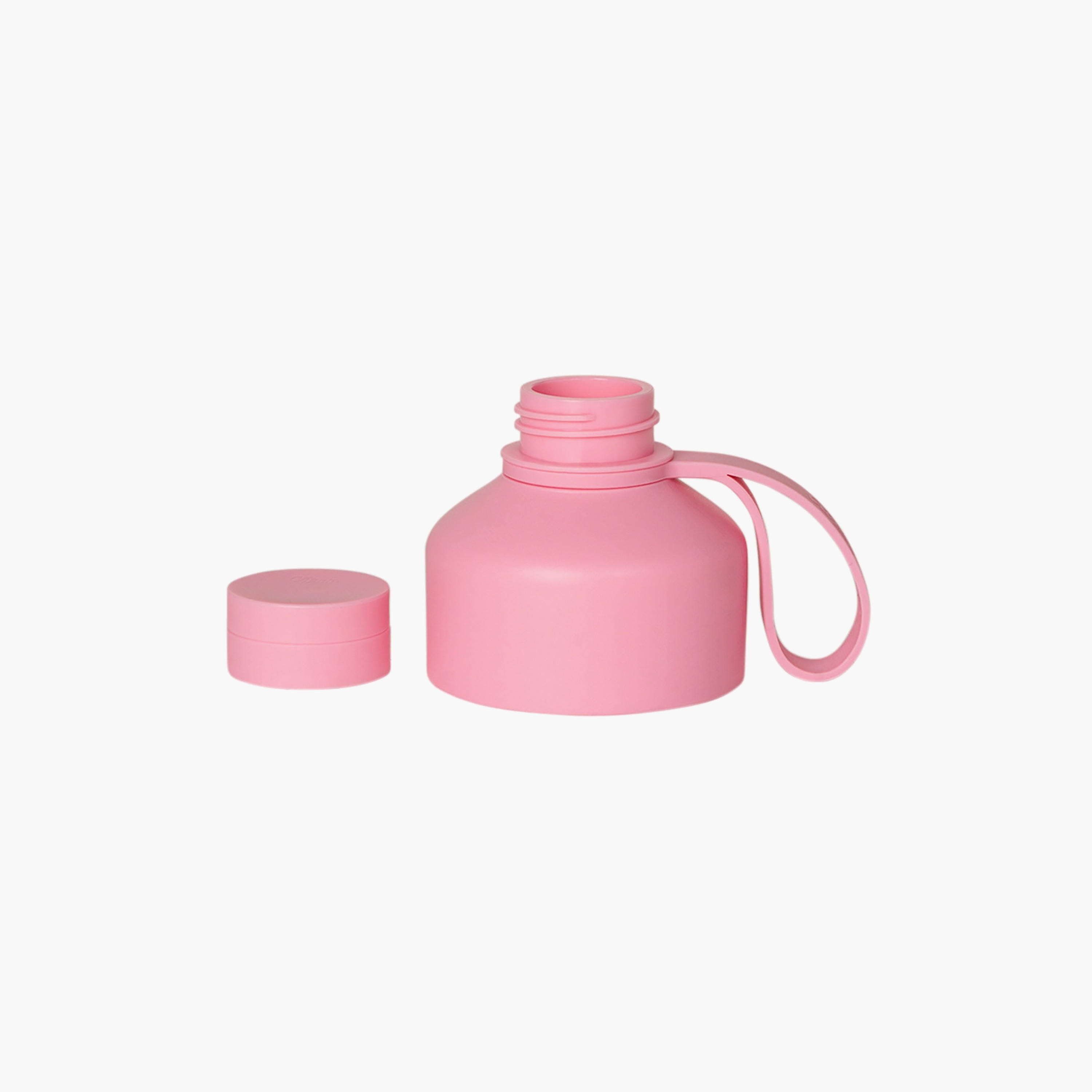 Glow Up Collection Water Bottle-750 Ml-Twisting Lid- (304 Stainless Steel) Pink \ 7.9X27-household-dining-drinkserveware-bottles-image-5