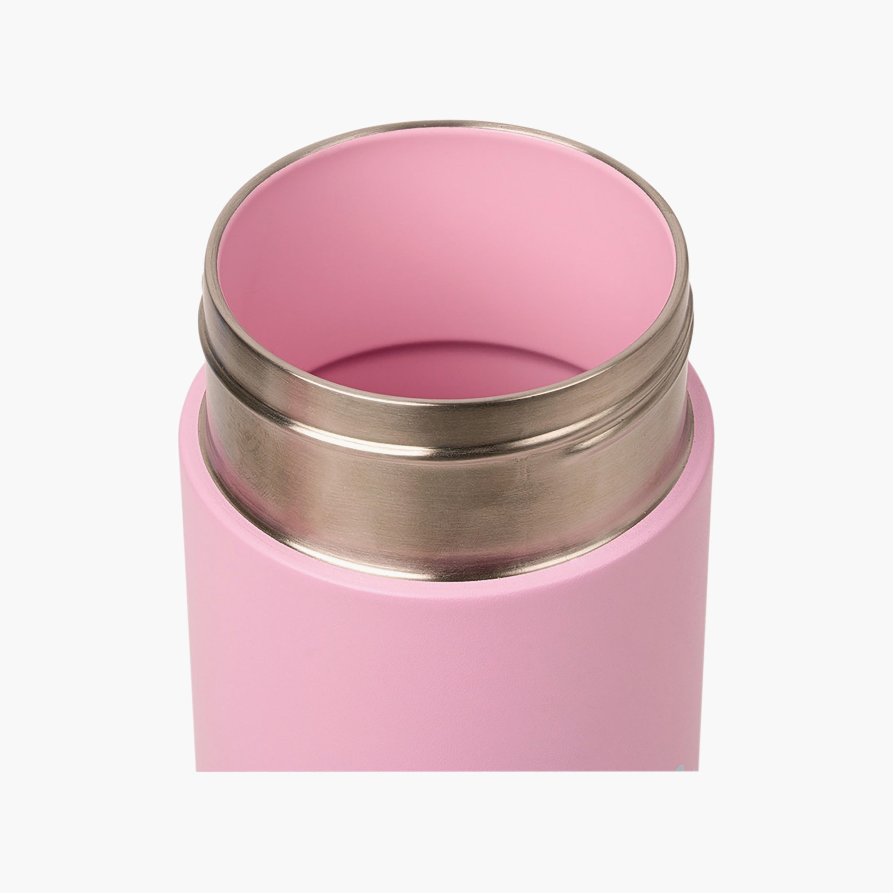 Glow Up Collection Water Bottle-750 Ml-Twisting Lid- (304 Stainless Steel) Pink \ 7.9X27-household-dining-drinkserveware-bottles-image-6