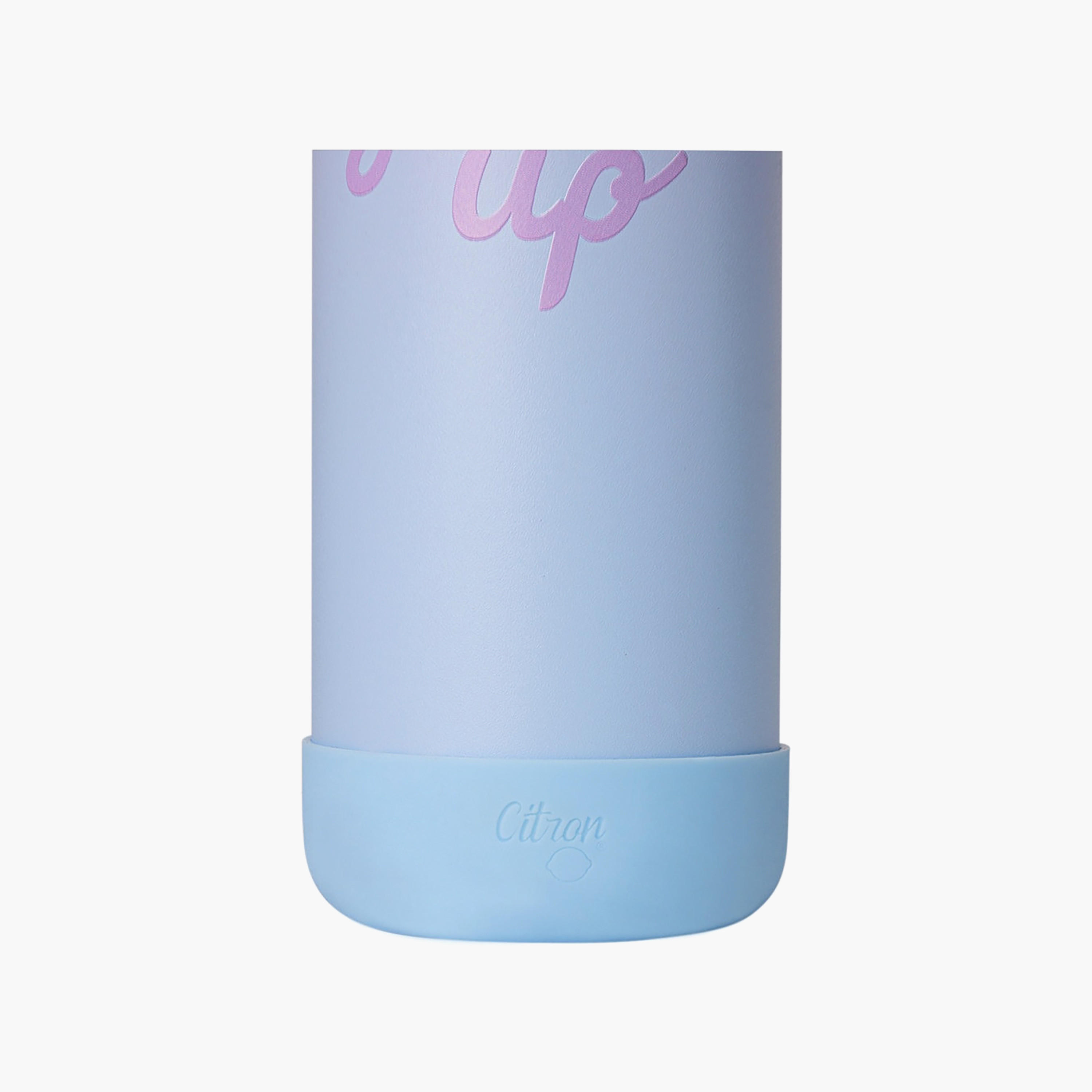 Glow Up Collection Water Bottle-750 Ml-Twisting Lid- (304 Stainless Steel) Multicolor \ 7X26.7-household-dining-drinkserveware-bottles-image-8