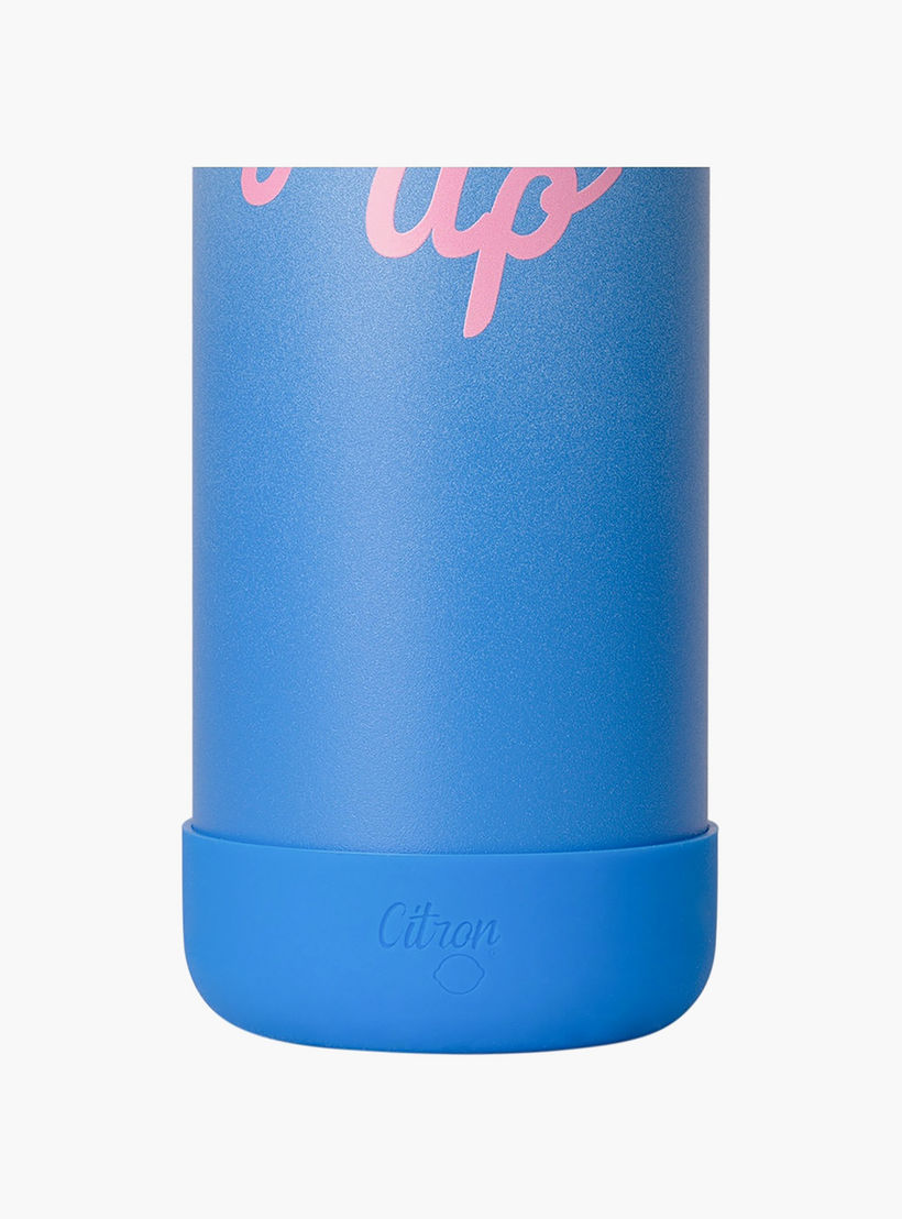 Glow Up Collection Water Bottle-750 Ml-Twisting Lid- (304 Stainless Steel) Multicolor \ 7X26.7-household-dining-drinkserveware-bottles-image-8
