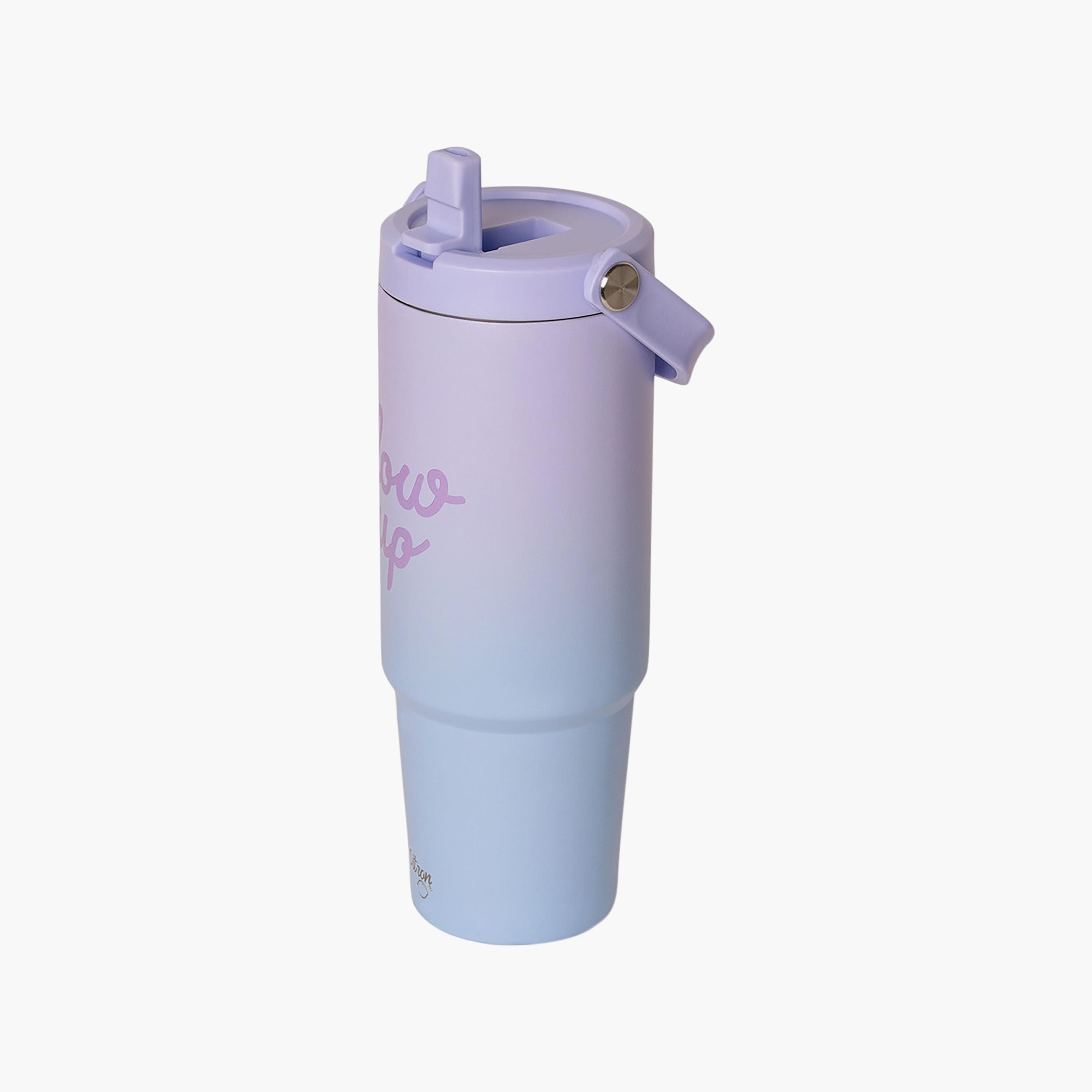Glow Up Collection Insulated Tumbler-900 Ml-Twisting Lid- (304 Stainless Steel) Multicolor \ 9X30-household-dining-drinkserveware-bottles-image-3