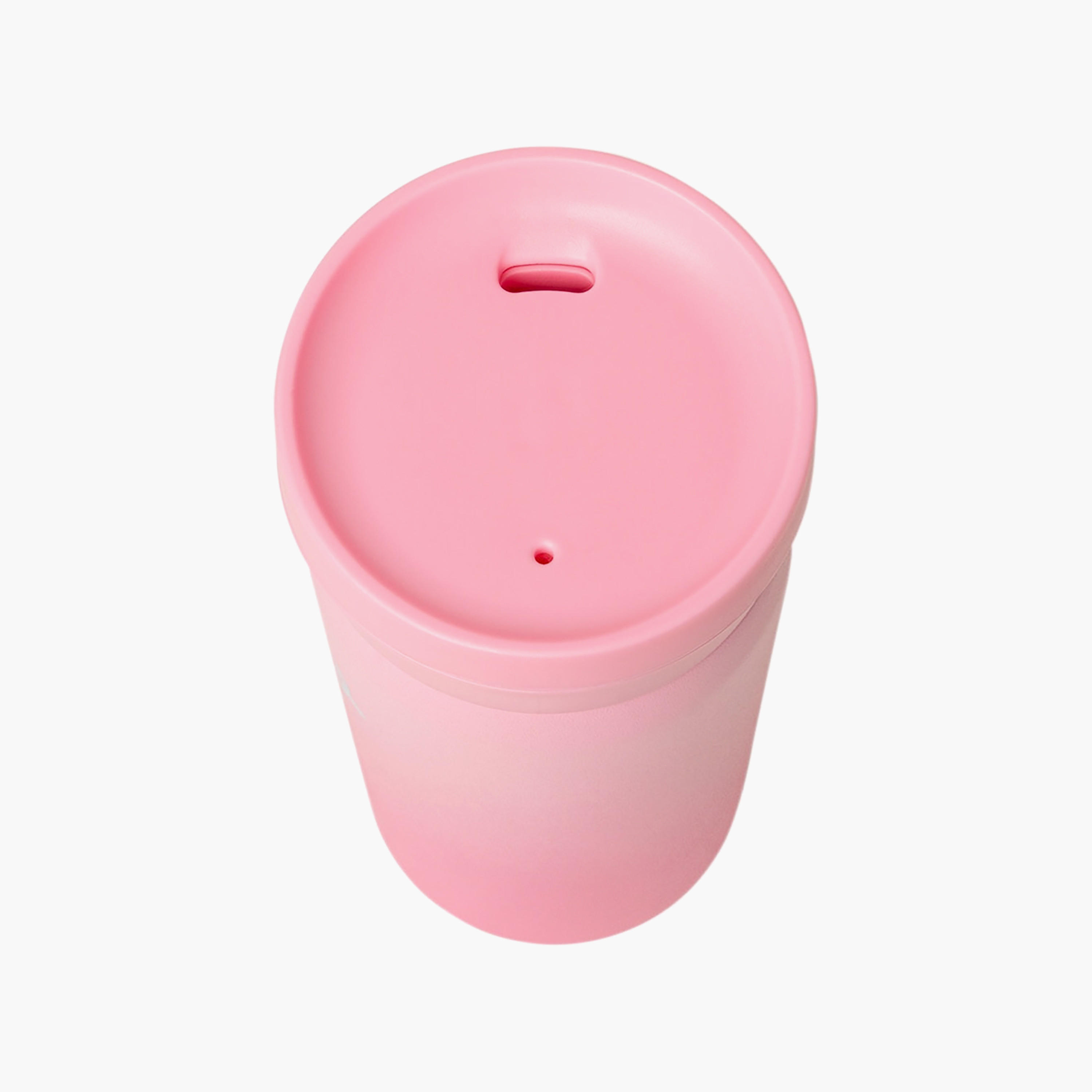 Glow Up Collection Coffee Mug-320 Ml-Twisting Lid- (304 Stainless Steel) Pink \ 7.36X15.2-household-dining-drinkserveware-bottles-image-5