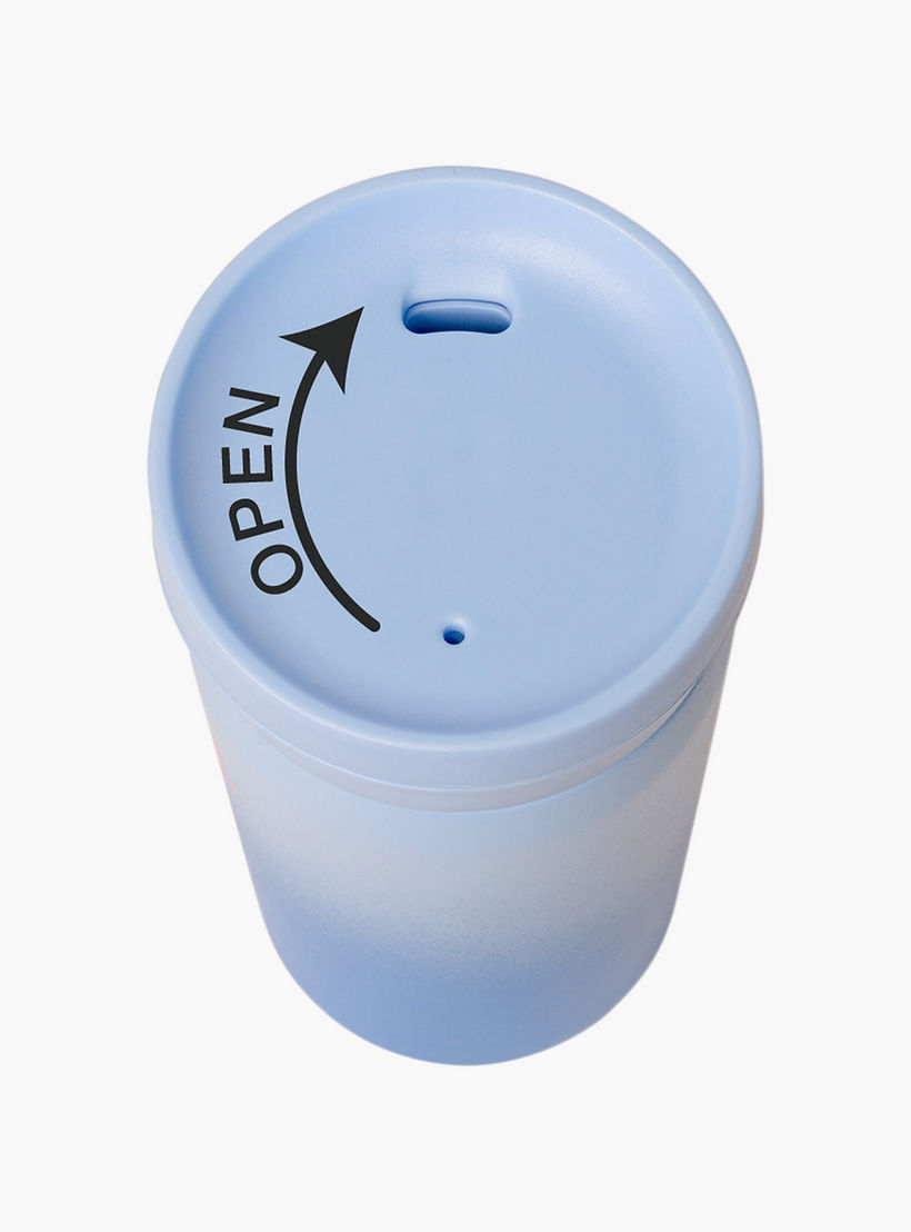 Glow Up Collection Coffee Mug-320 Ml-Twisting Lid- (304 Stainless Steel) Blue \ 7.36X15.2-household-dining-drinkserveware-bottles-image-4