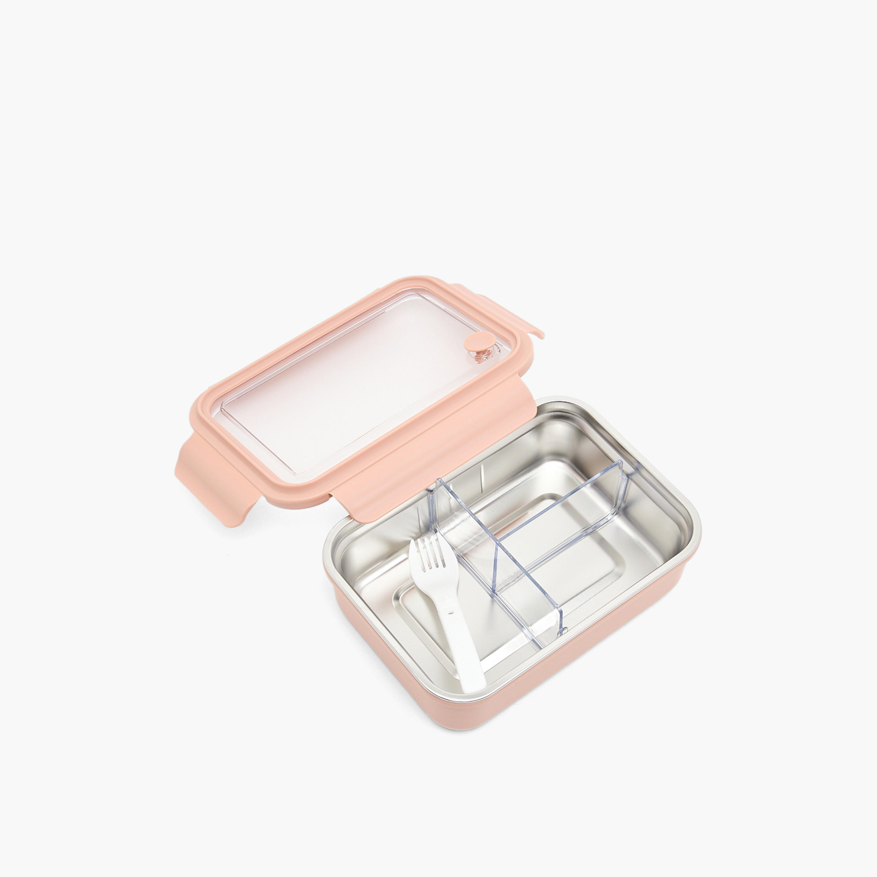 صندوق غداء سادة مع شوكة قابلة للطي للأطفال - 1.1 لتر-school-lunchessentials-lunchboxes-image-7