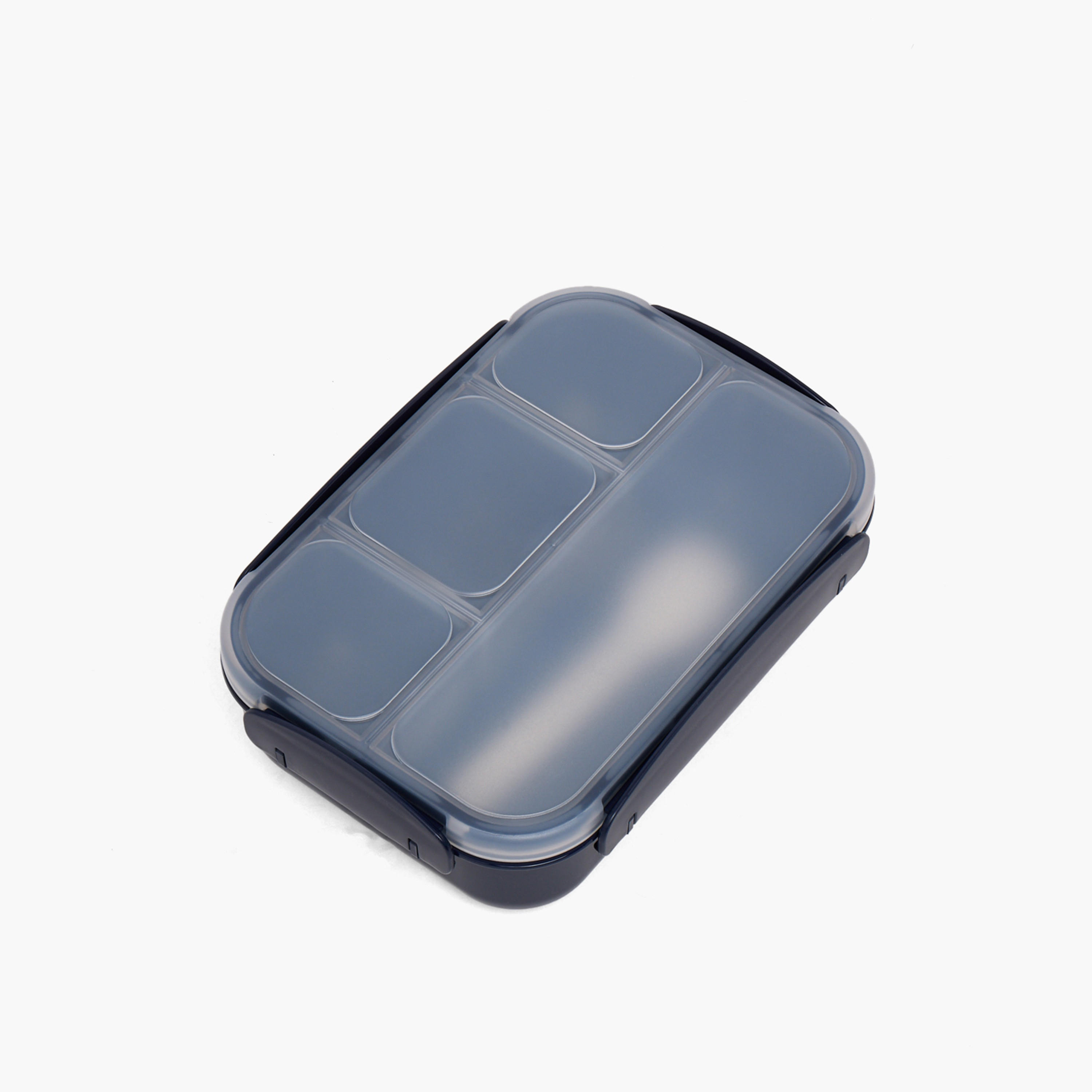 صندوق غداء بينتو سادة للأطفال مع شوكة - 1.3 لتر-school-lunchessentials-lunchboxes-image-1
