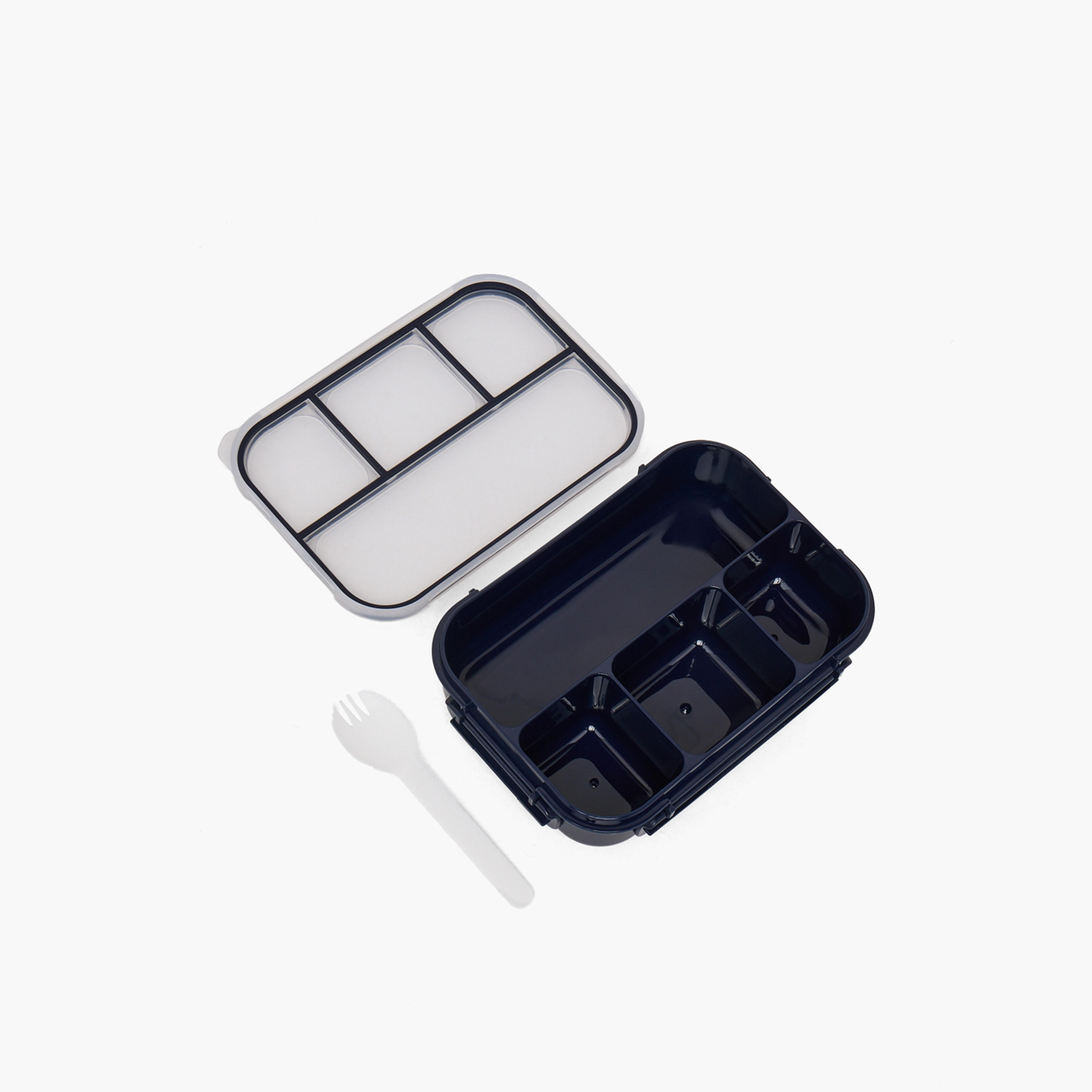 صندوق غداء بينتو سادة للأطفال مع شوكة - 1.3 لتر-school-lunchessentials-lunchboxes-image-7