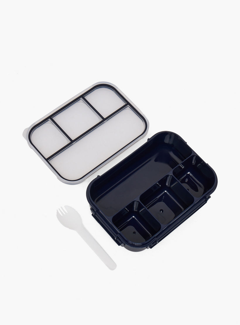صندوق غداء بينتو سادة للأطفال مع شوكة - 1.3 لتر-school-lunchessentials-lunchboxes-image-7