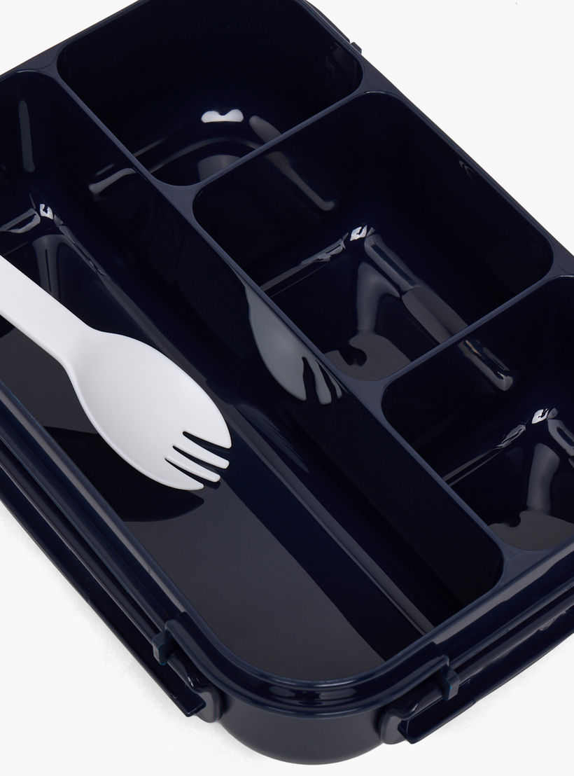 صندوق غداء بينتو سادة للأطفال مع شوكة - 1.3 لتر-school-lunchessentials-lunchboxes-image-9