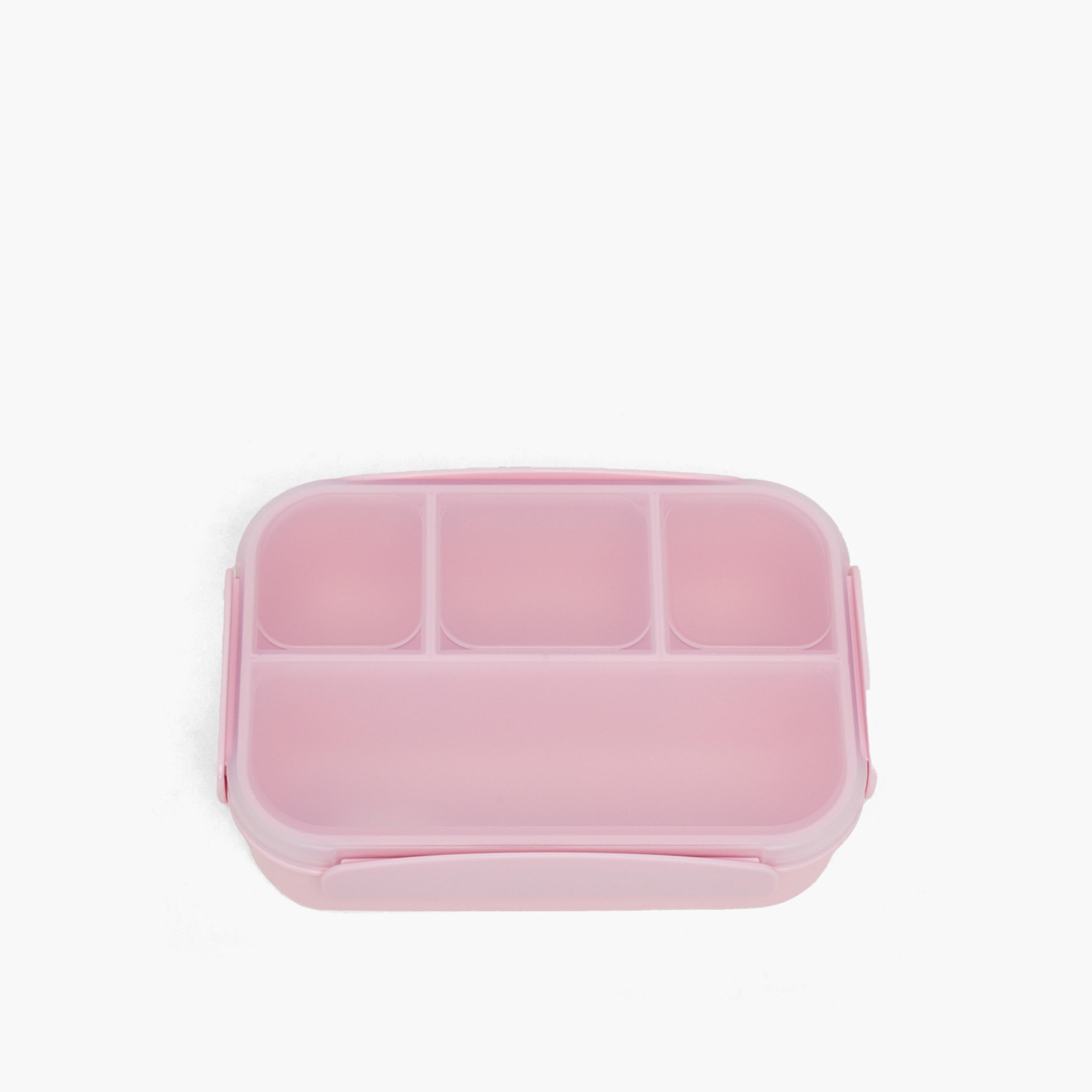 Solid Bento Lunch Box for Girls with Cutlery - 1.3 L-school-lunchessentials-lunchboxes-image-2