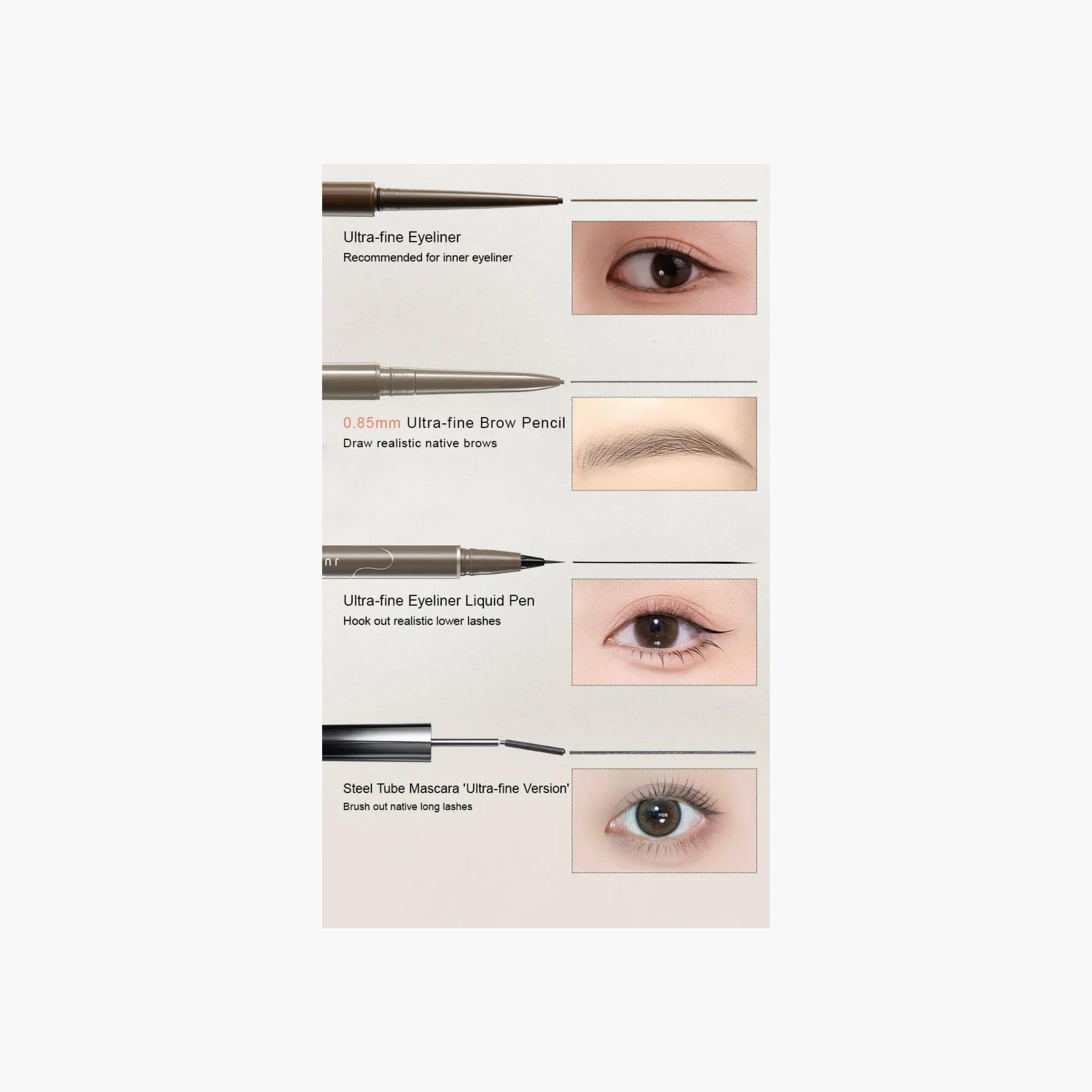 Judydoll Ultrafine Eyeliner - 02Dark Brown-beautyandpersonalcare-makeup-eyes-eyeliners-image-4