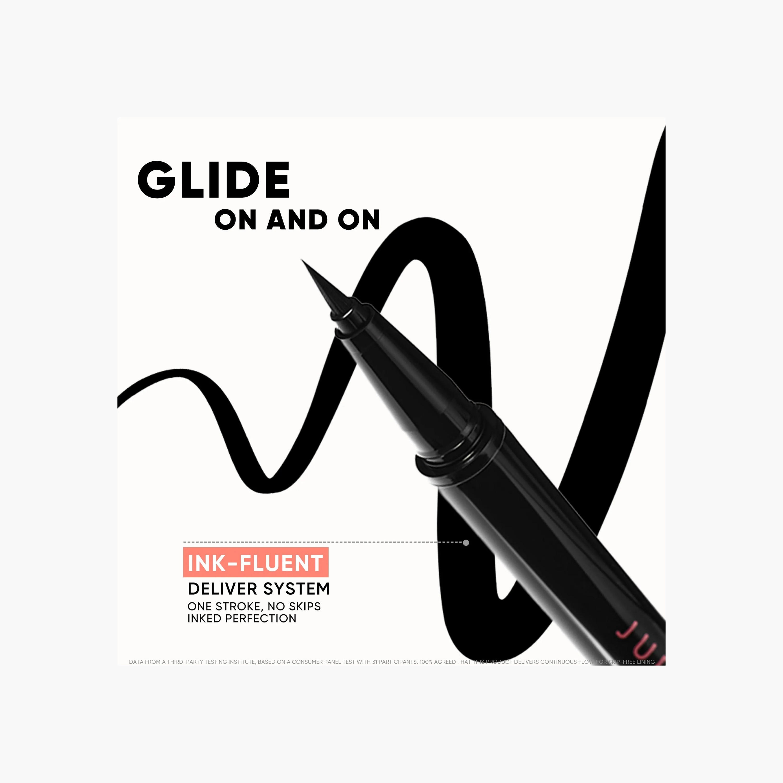 Judydoll Ink Glider Long-Lasting Liquid Eyeliner- Black-beautyandpersonalcare-makeup-eyes-eyeliners-image-2