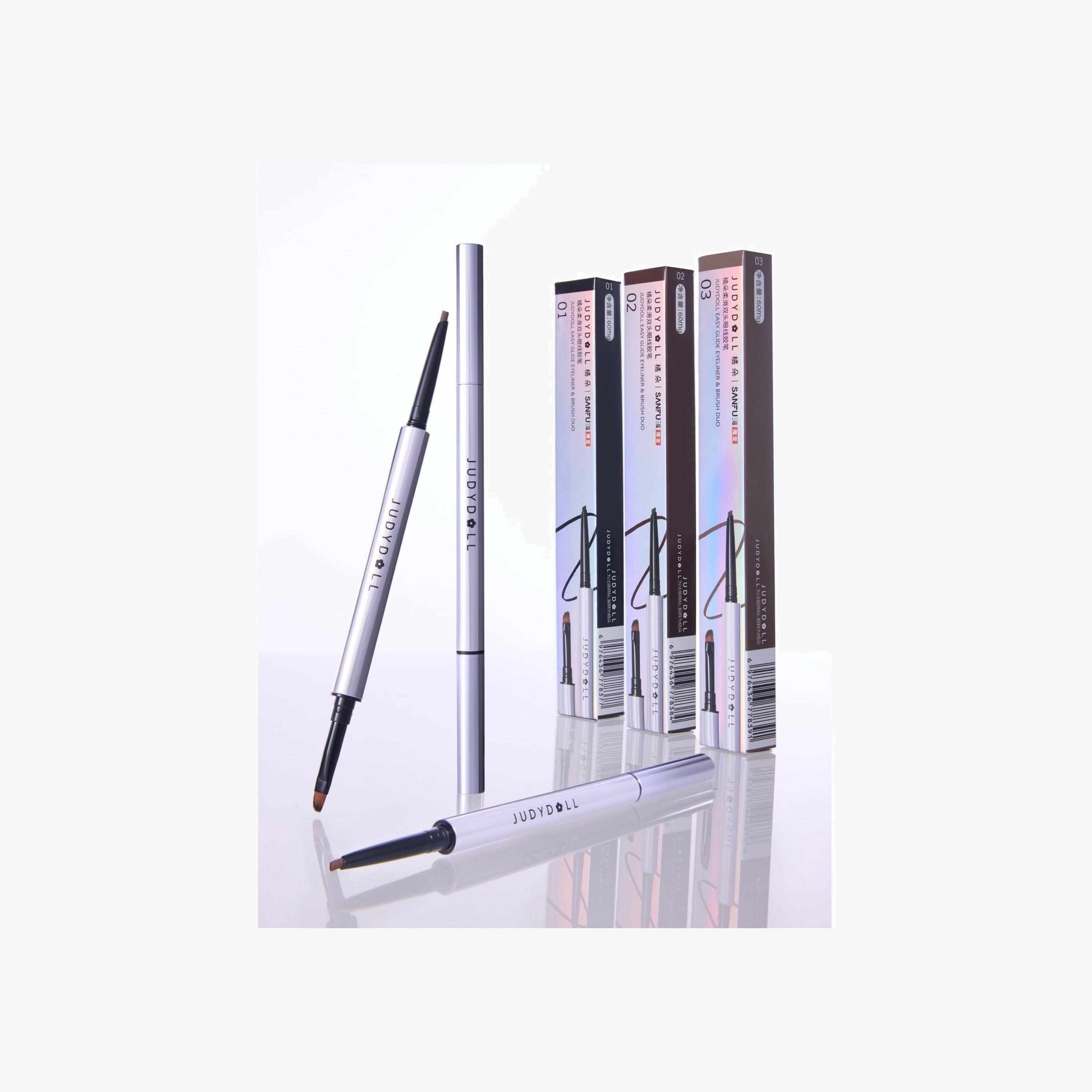 Judydoll Easy Glide Eyeliner & Brush Duo - 01Black-beautyandpersonalcare-makeup-eyes-eyeliners-image-3