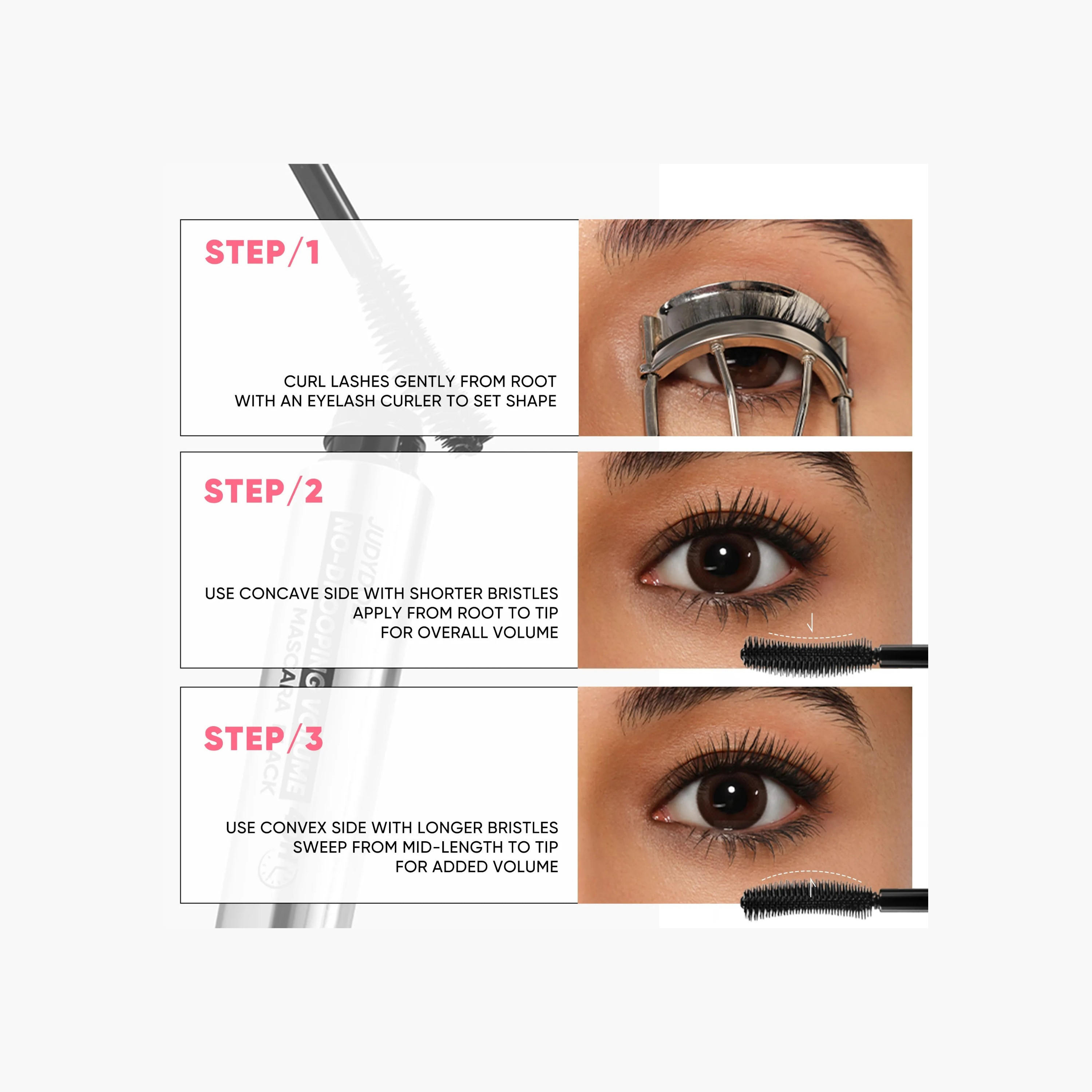 Judydoll No-Drooping Volume Mascara - Black-beautyandpersonalcare-makeup-eyes-mascaras-image-11