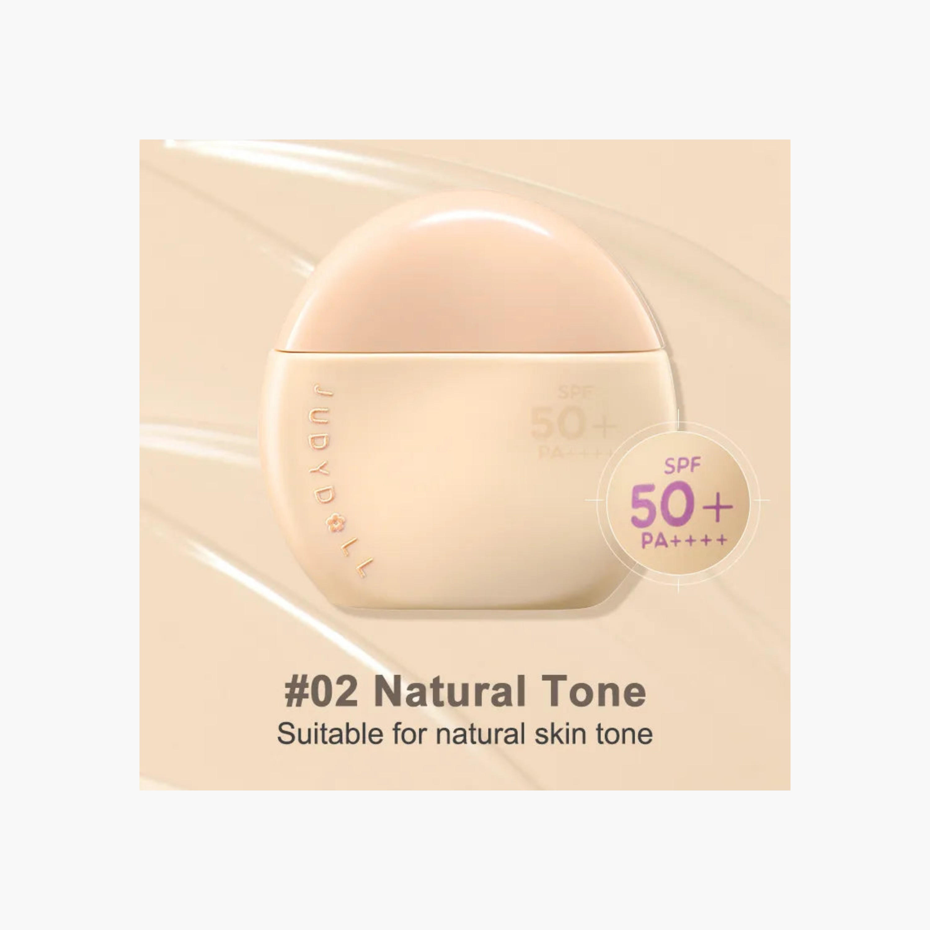 Judydoll Sun Defense Tinted Moisturizer - 02Ivory-beautyandpersonalcare-makeup-face-bbandcccreams-image-1