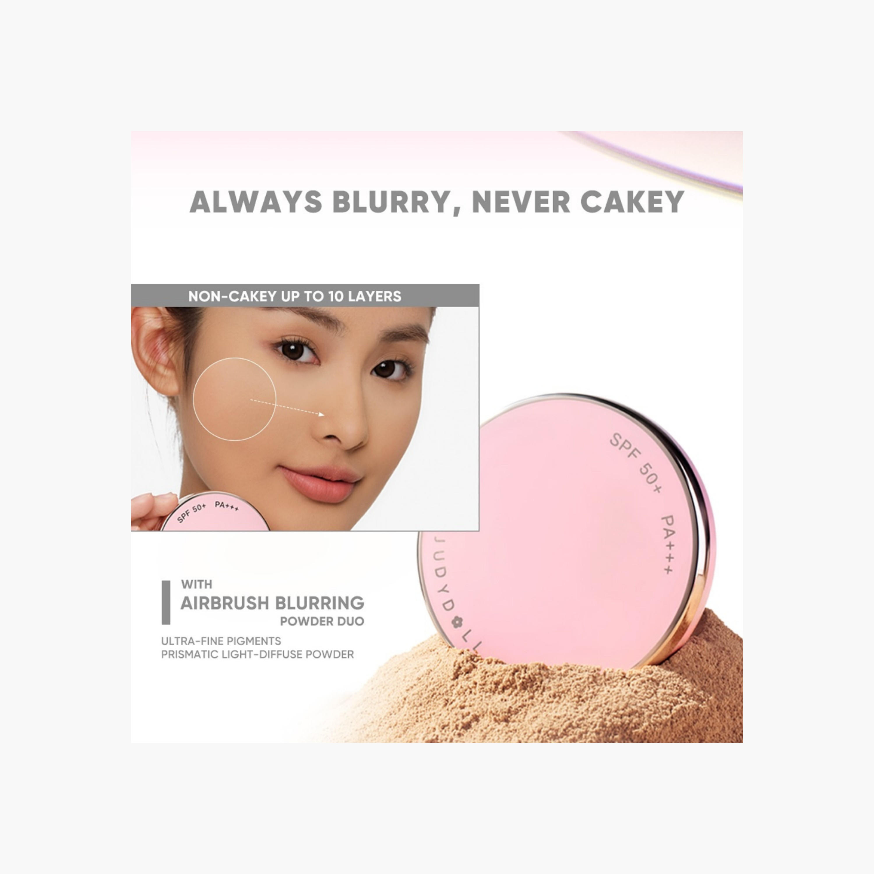 Judydoll Pink Skin Mattte 2-Way Cake Foundation - Vanilla-beautyandpersonalcare-makeup-face-foundations-image-10