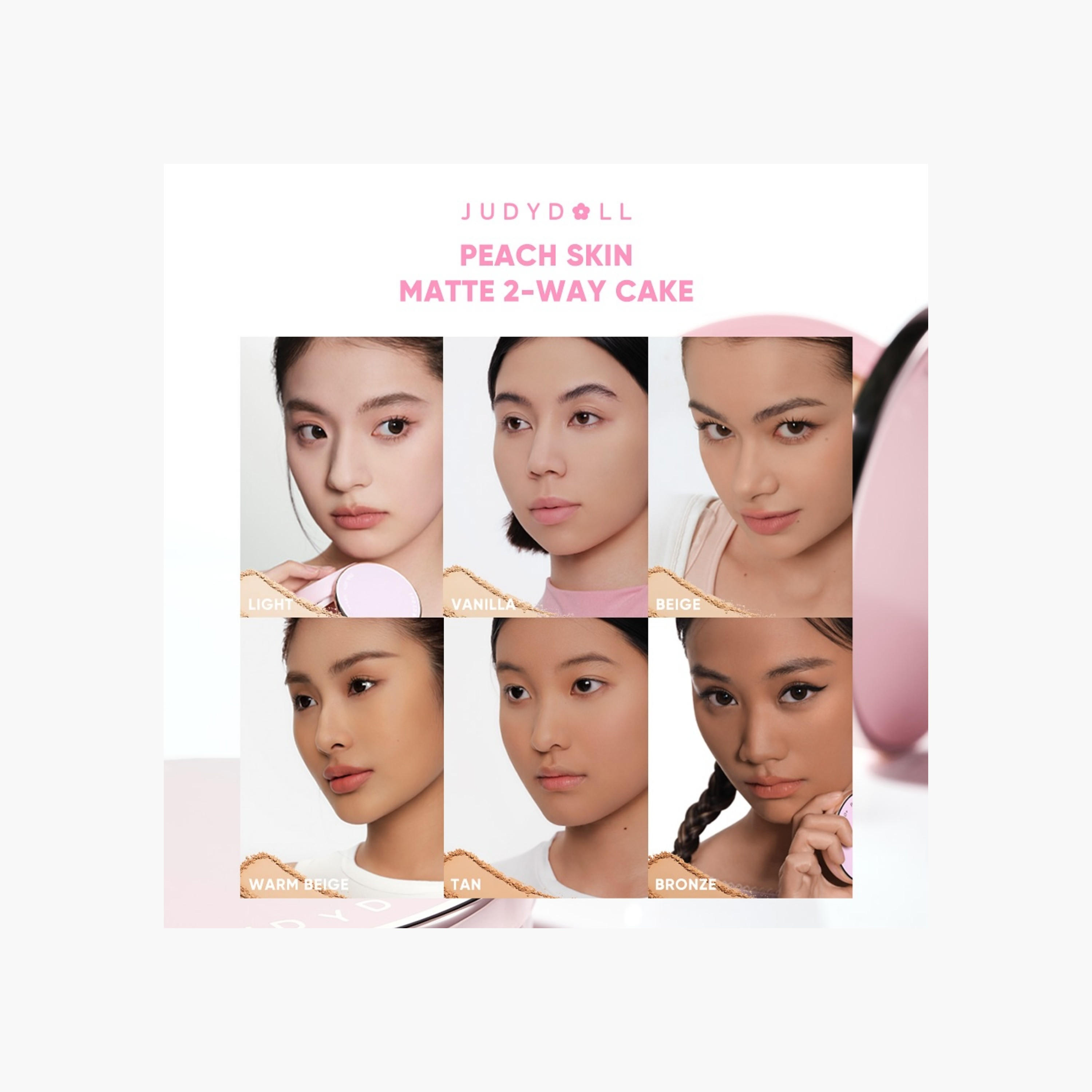 Judydoll Pink Skin Mattte 2-Way Cake Foundation - Vanilla-beautyandpersonalcare-makeup-face-foundations-image-12