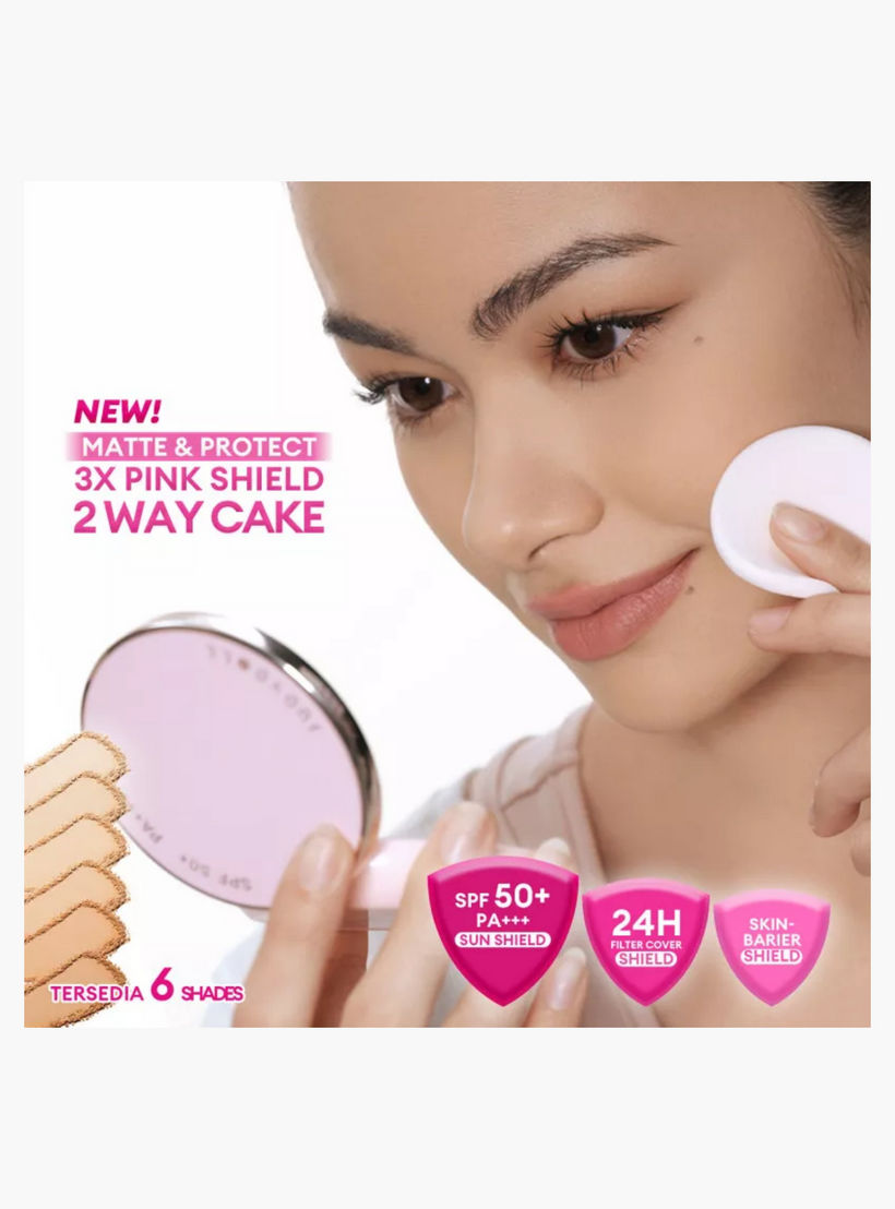 Judydoll Pink Skin Mattte 2-Way Cake Foundation - Warm Beige-beautyandpersonalcare-makeup-face-foundations-image-10