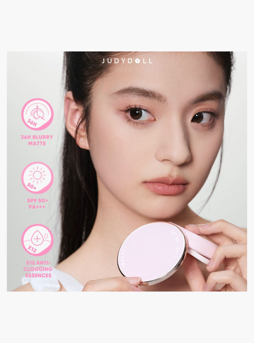 Judydoll Pink Skin Mattte 2-Way Cake Foundation - Warm Beige-beautyandpersonalcare-makeup-face-foundations-image-13