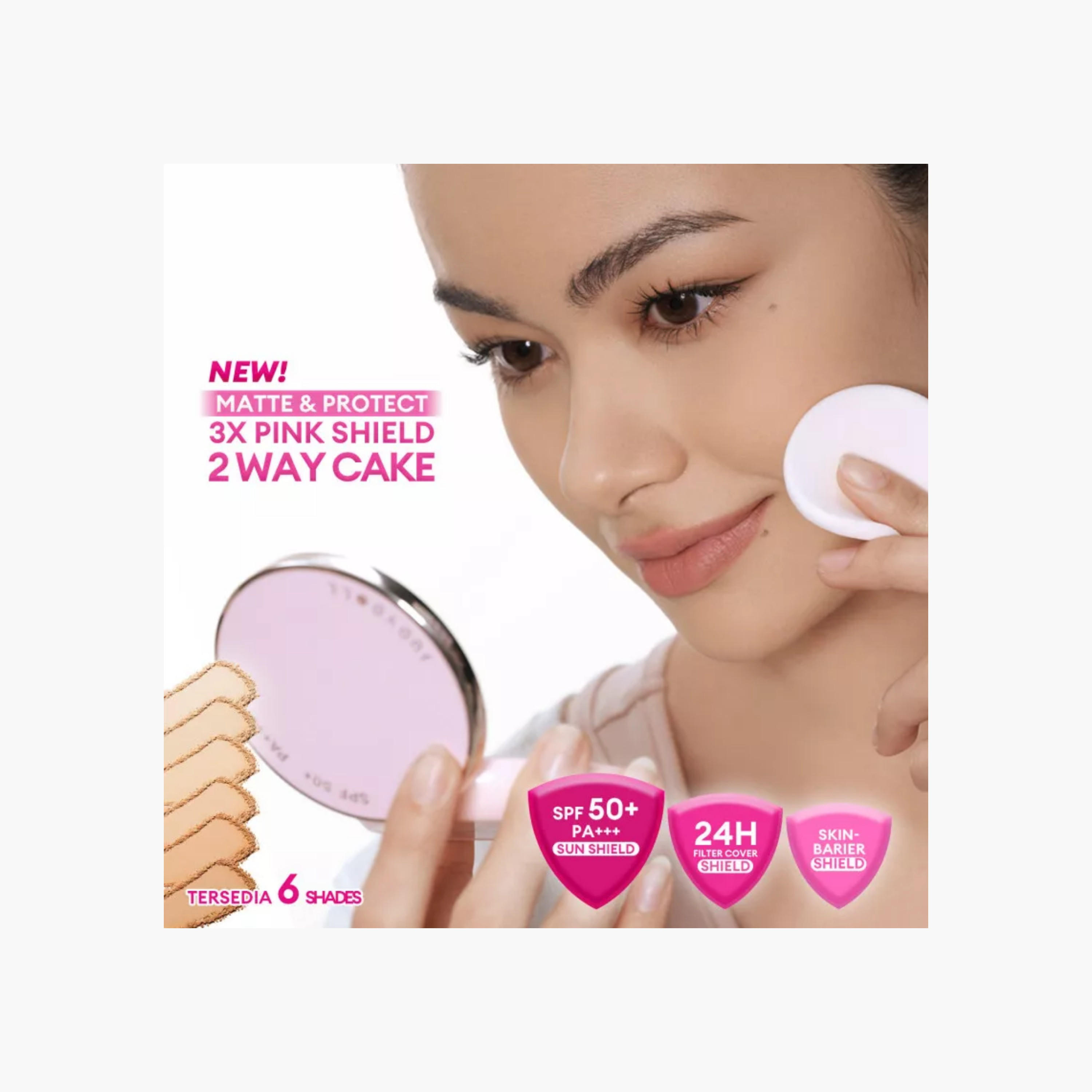 Judydoll Pink Skin Mattte 2-Way Cake Foundation - Bronze-beautyandpersonalcare-makeup-face-foundations-image-14