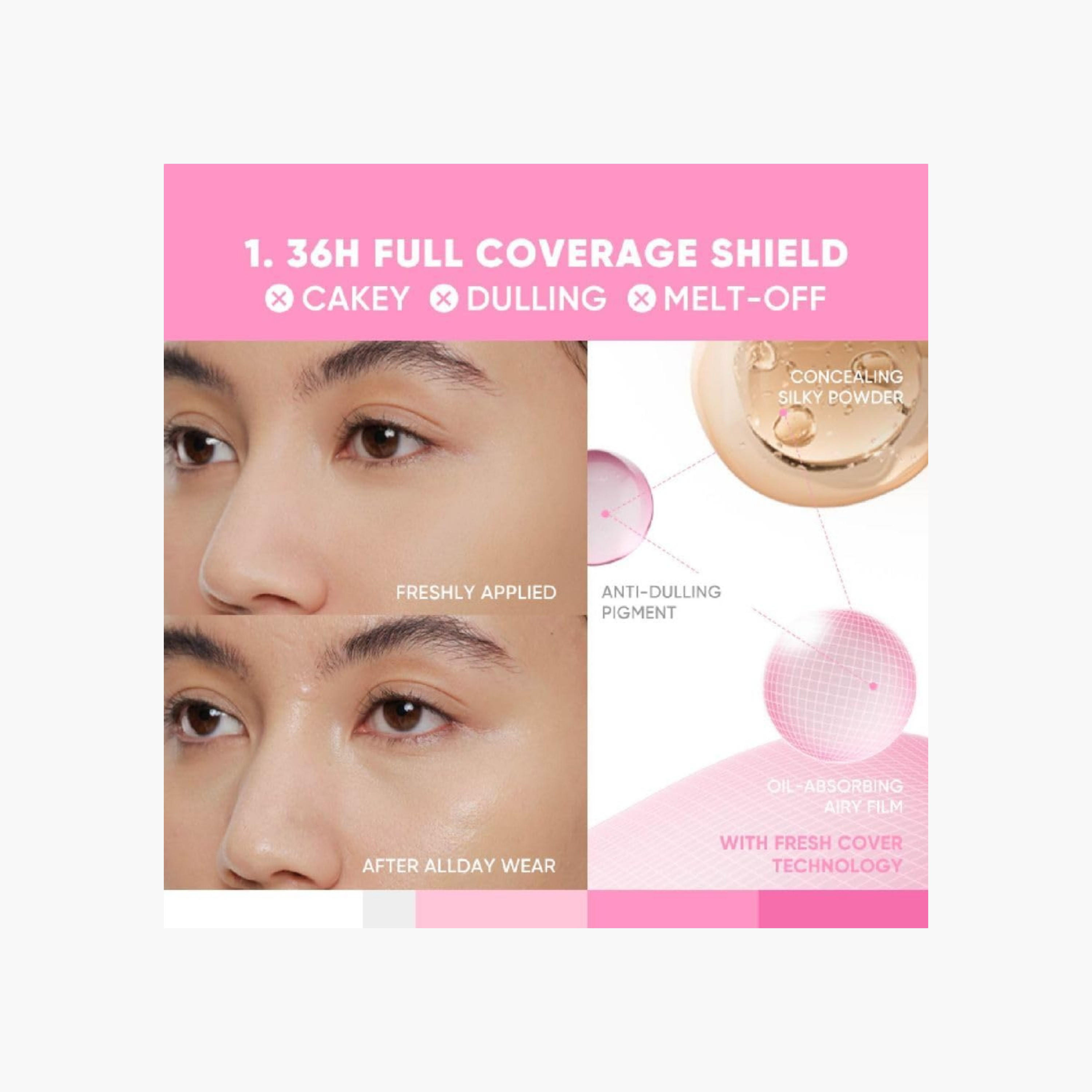 Judydoll Fresh Matte Cushion Foundation - Light-beautyandpersonalcare-makeup-face-foundations-image-3