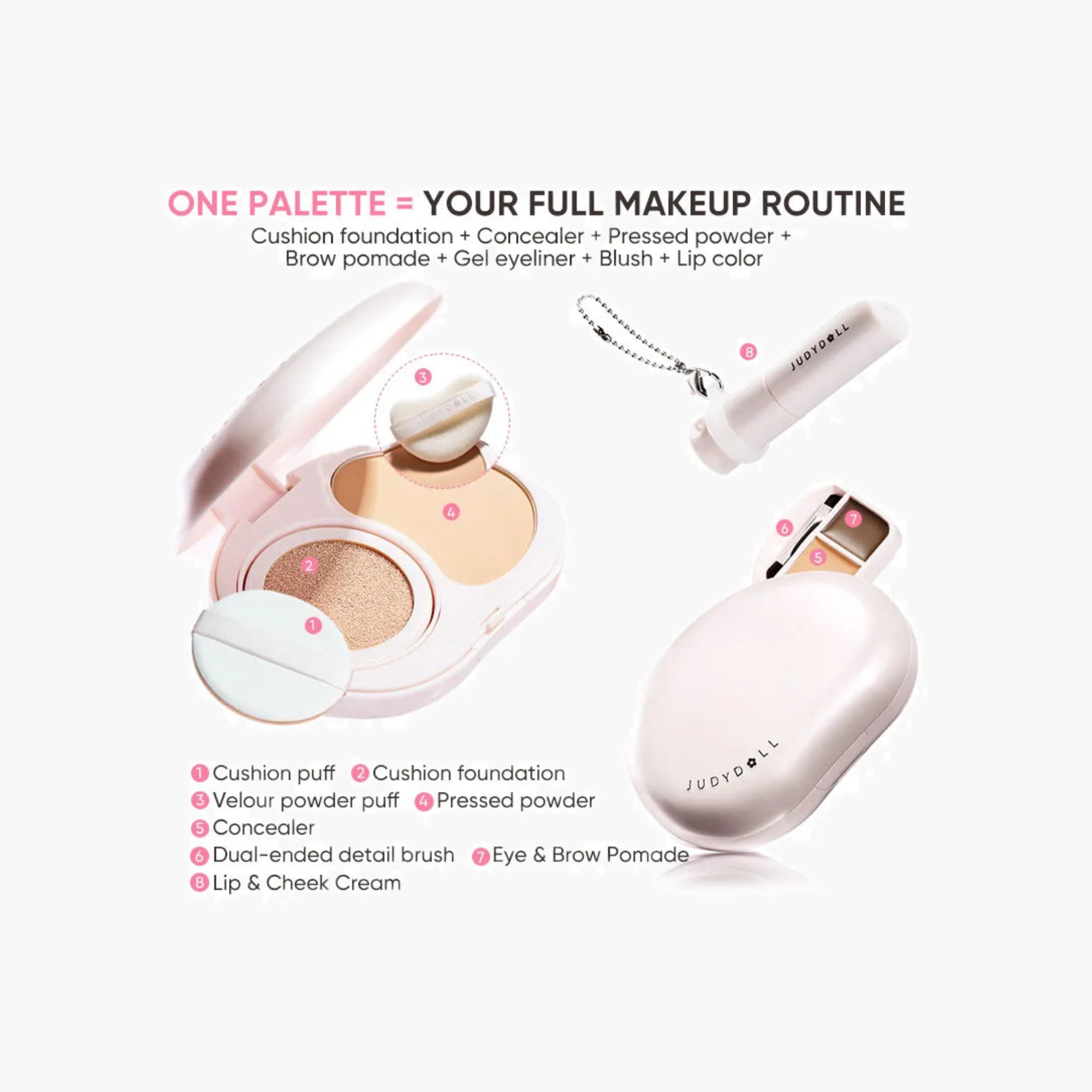 Judydoll Portable Facial Palette - 02-beautyandpersonalcare-makeup-face-foundations-image-8