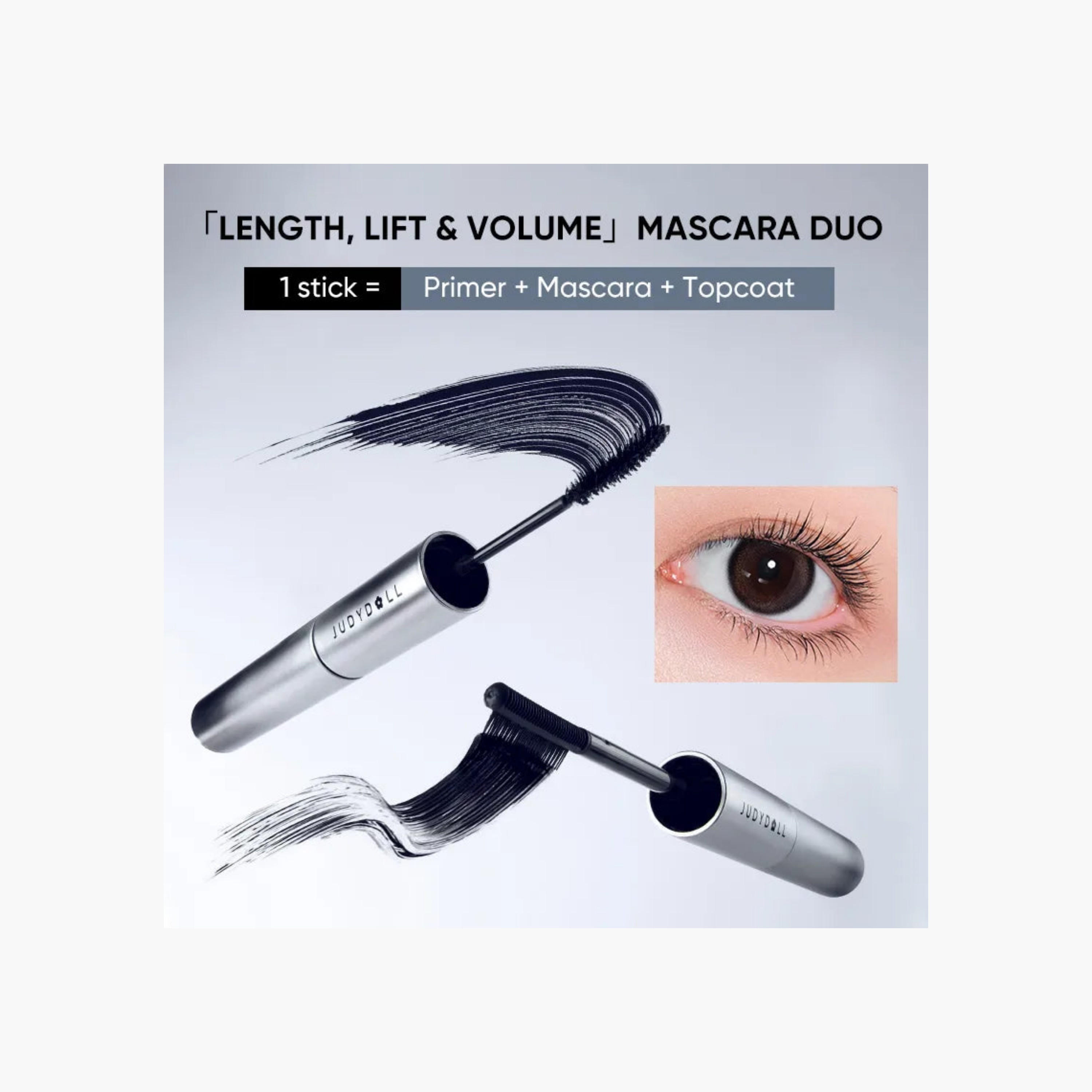 Judydoll Volume&Curling Mascara Duo - 01-beautyandpersonalcare-makeup-eyes-mascaras-image-2