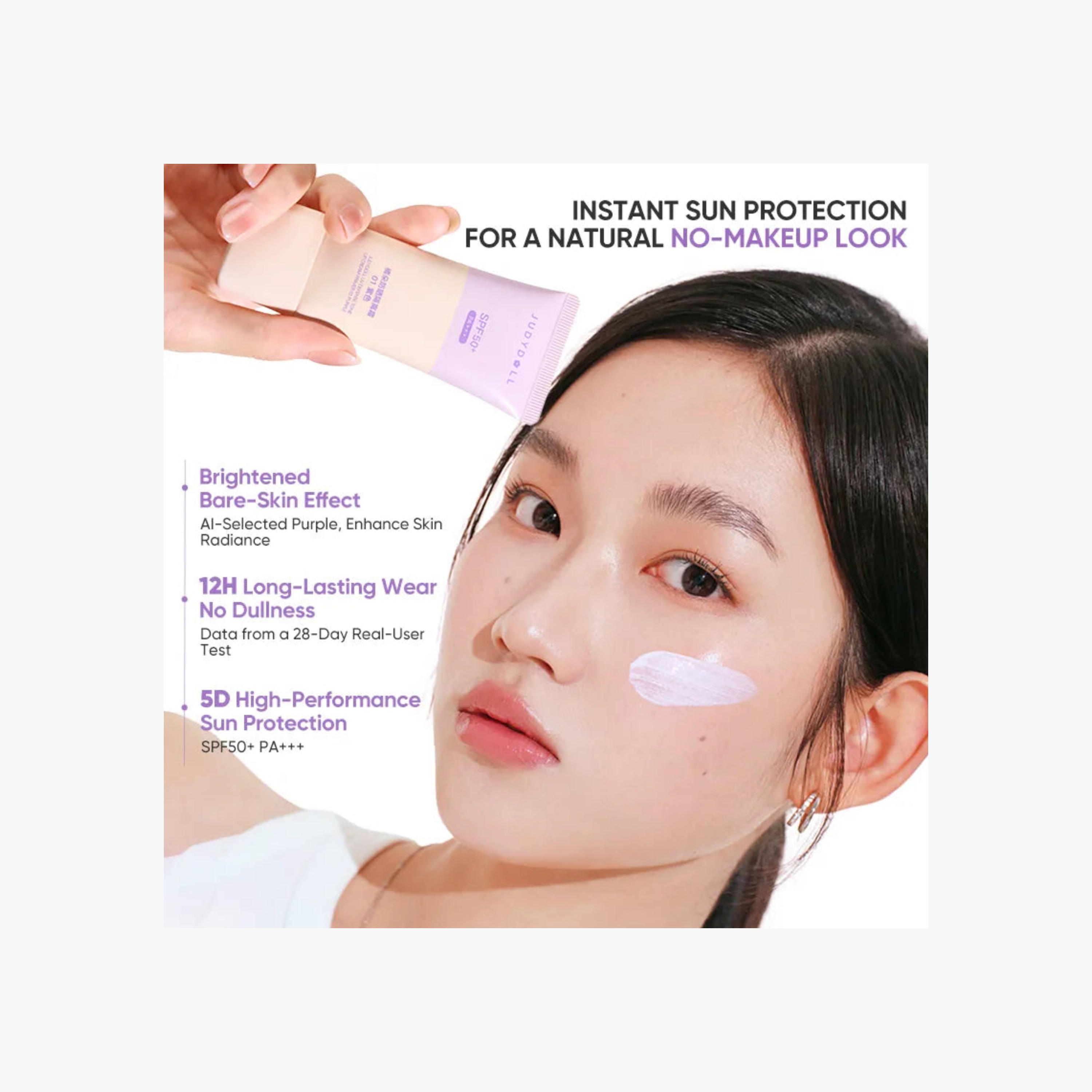 Judydoll Uv Defense Tone Up Cream Primer - 01 Purple-beautyandpersonalcare-makeup-face-faceprimers-image-2