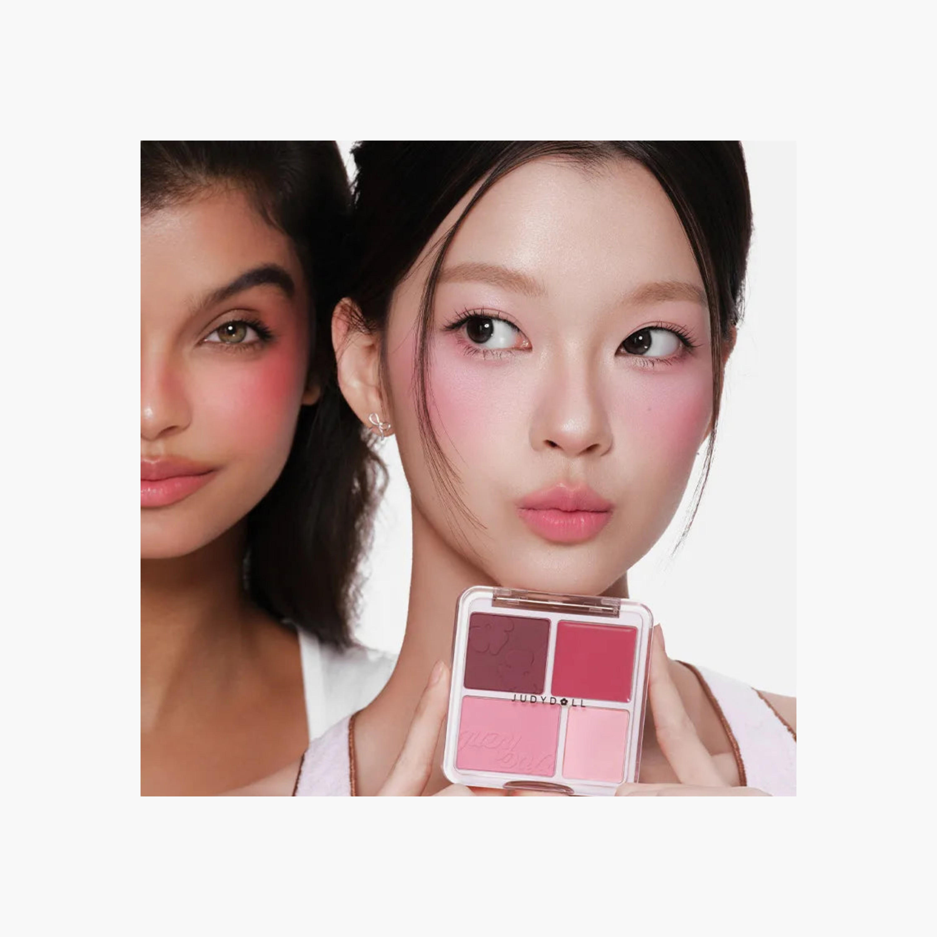 Judydoll Blush&Highlight Palette - 102-beautyandpersonalcare-makeup-face-highlighters-image-5