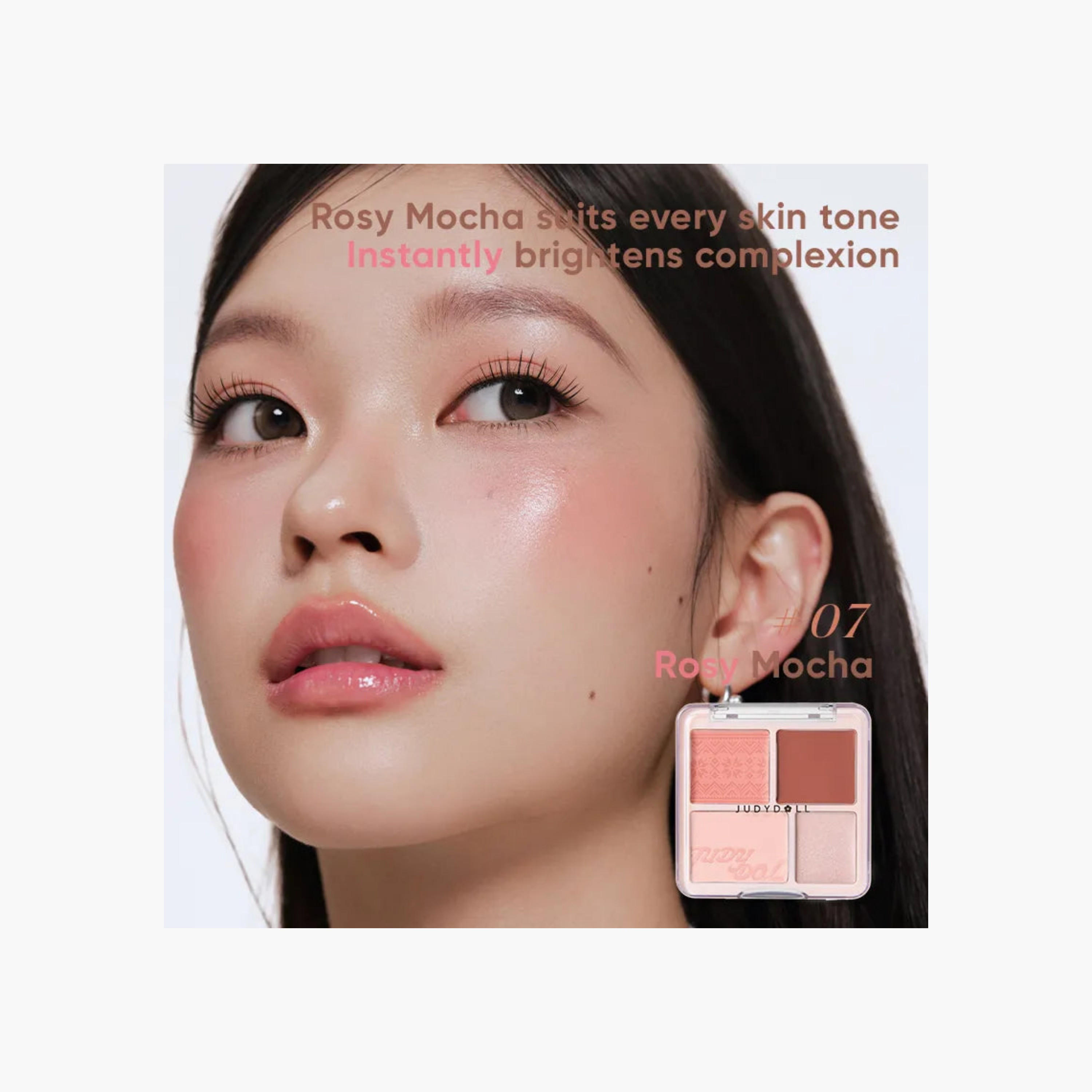 Judydoll Blush&Highlight Palette - 07-beautyandpersonalcare-makeup-face-highlighters-image-4