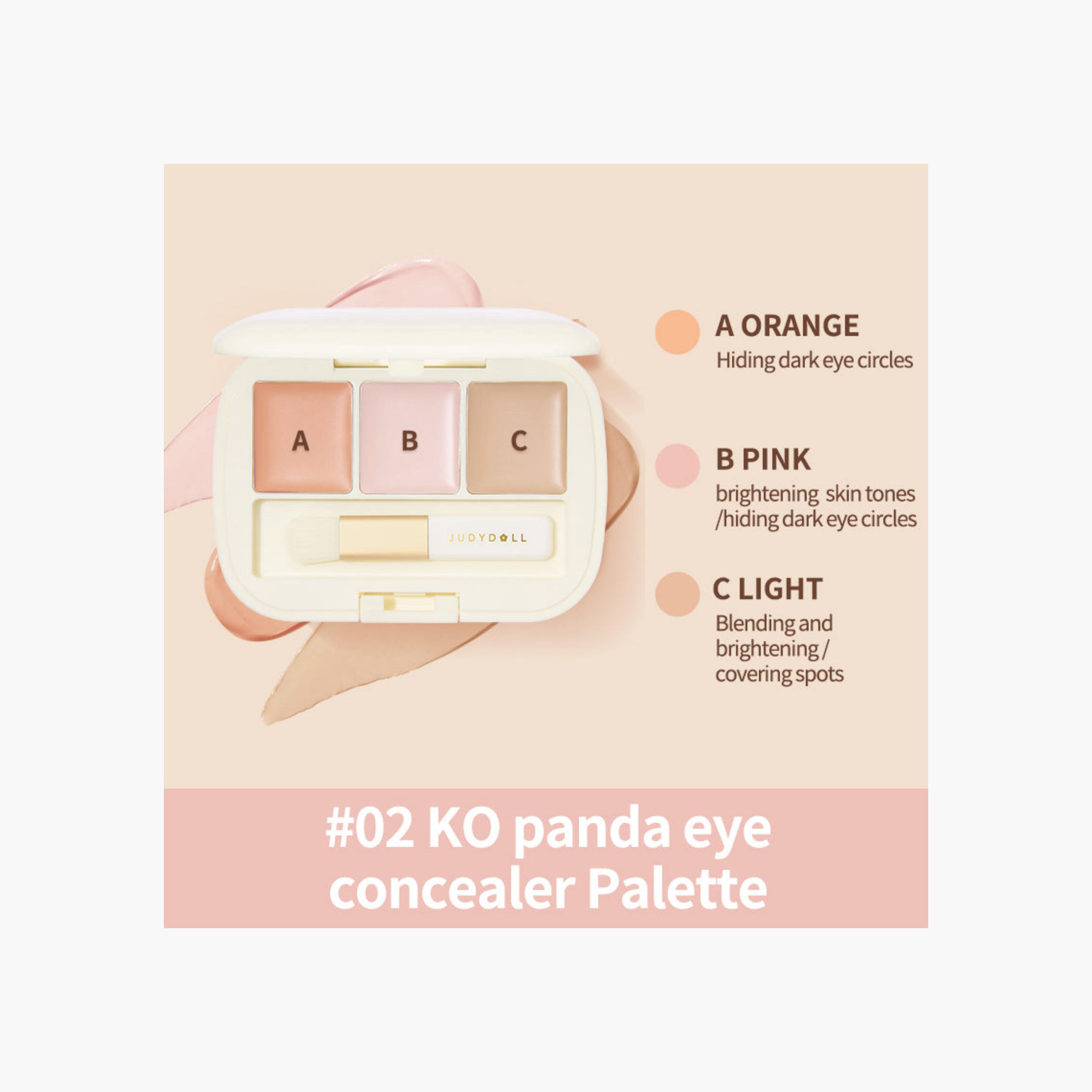 Judydoll Three-Color Concealer Palette - 02-beautyandpersonalcare-makeup-face-concealers-image-5