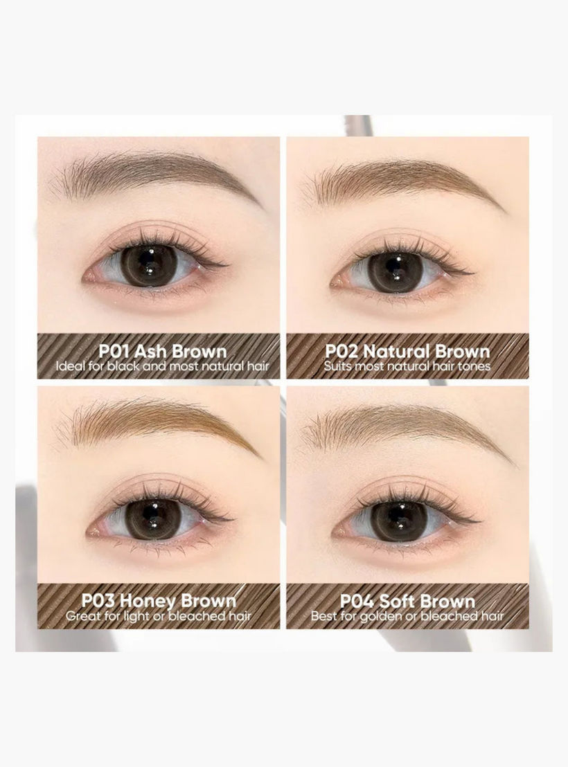 Judydoll Precision & Longwear Brow Mascara - P02 Soft Brown-beautyandpersonalcare-makeup-eyes-mascaras-image-2
