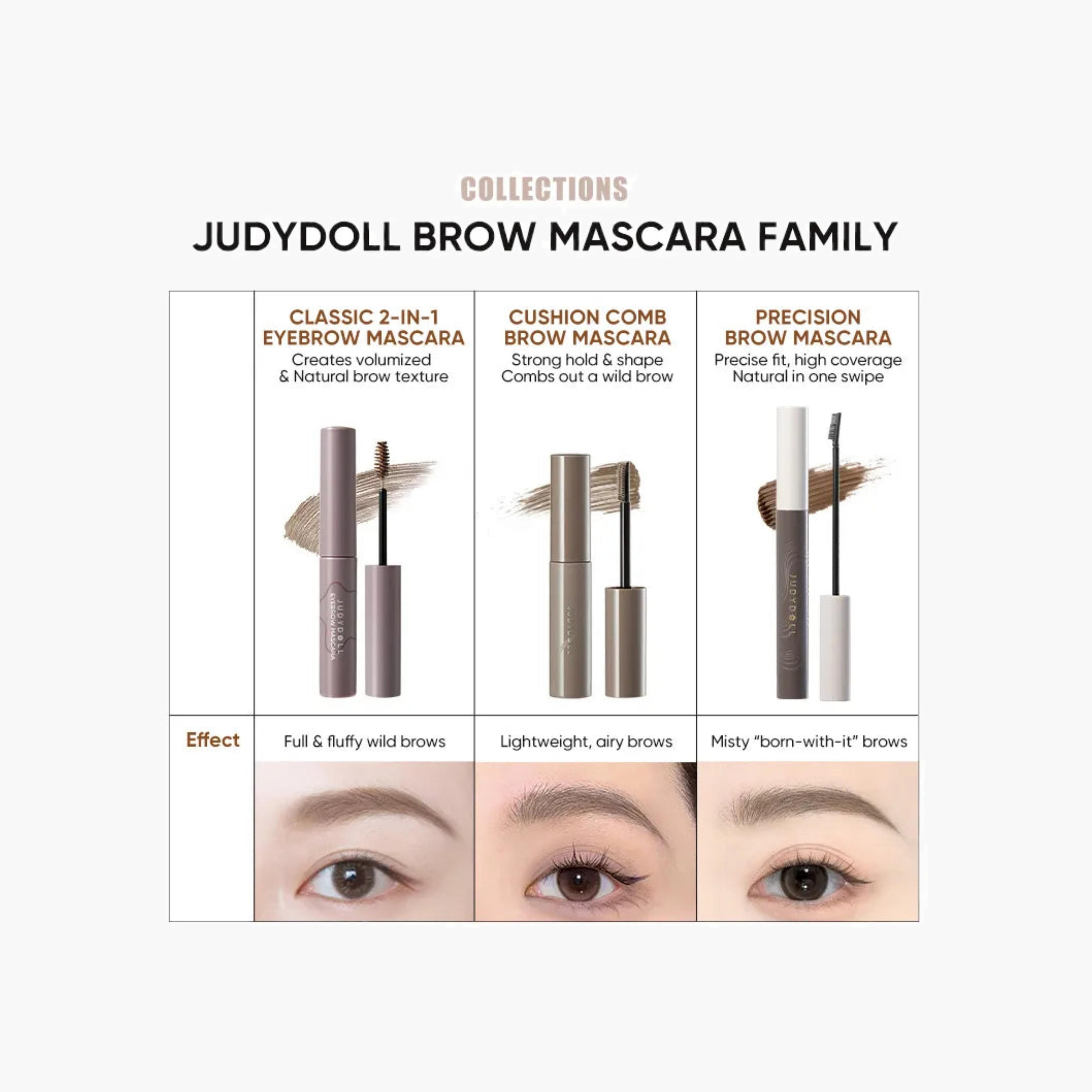 Judydoll Precision & Longwear Brow Mascara - P02 Soft Brown-beautyandpersonalcare-makeup-eyes-mascaras-image-7