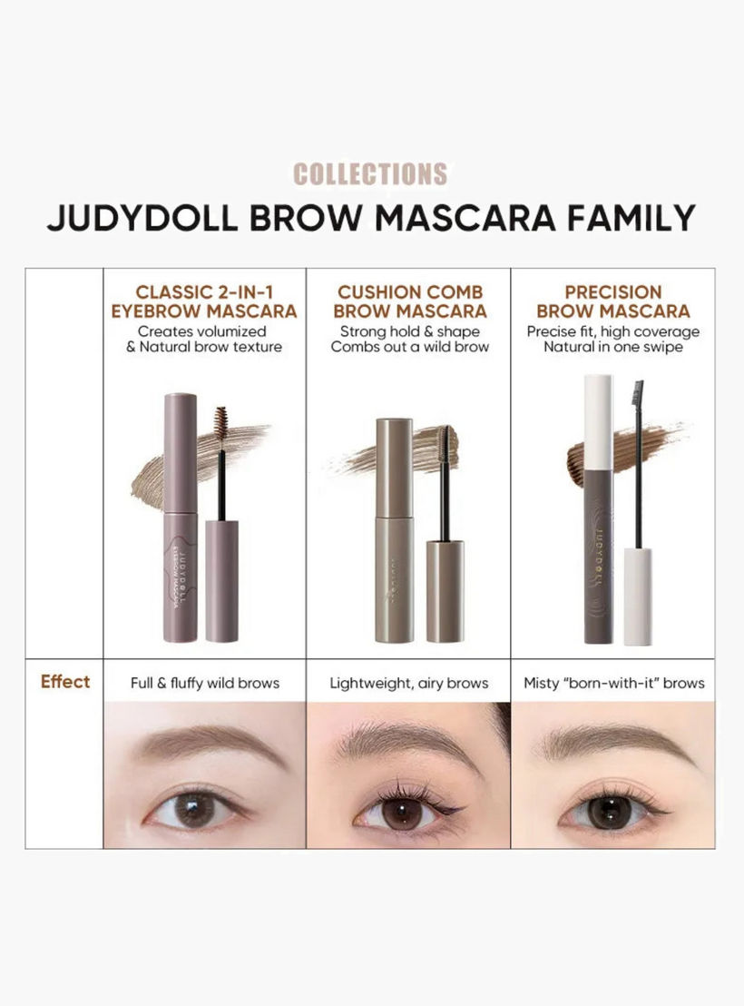 Judydoll Precision & Longwear Brow Mascara - P02 Soft Brown-beautyandpersonalcare-makeup-eyes-mascaras-image-7