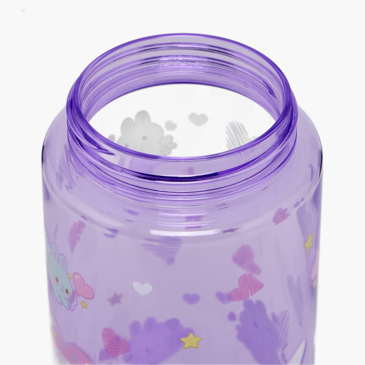 قارورة مياه سيليكون بفوهة ومقبض وطبعات من مينمي - 700 مل-school-waterbottles-image-5