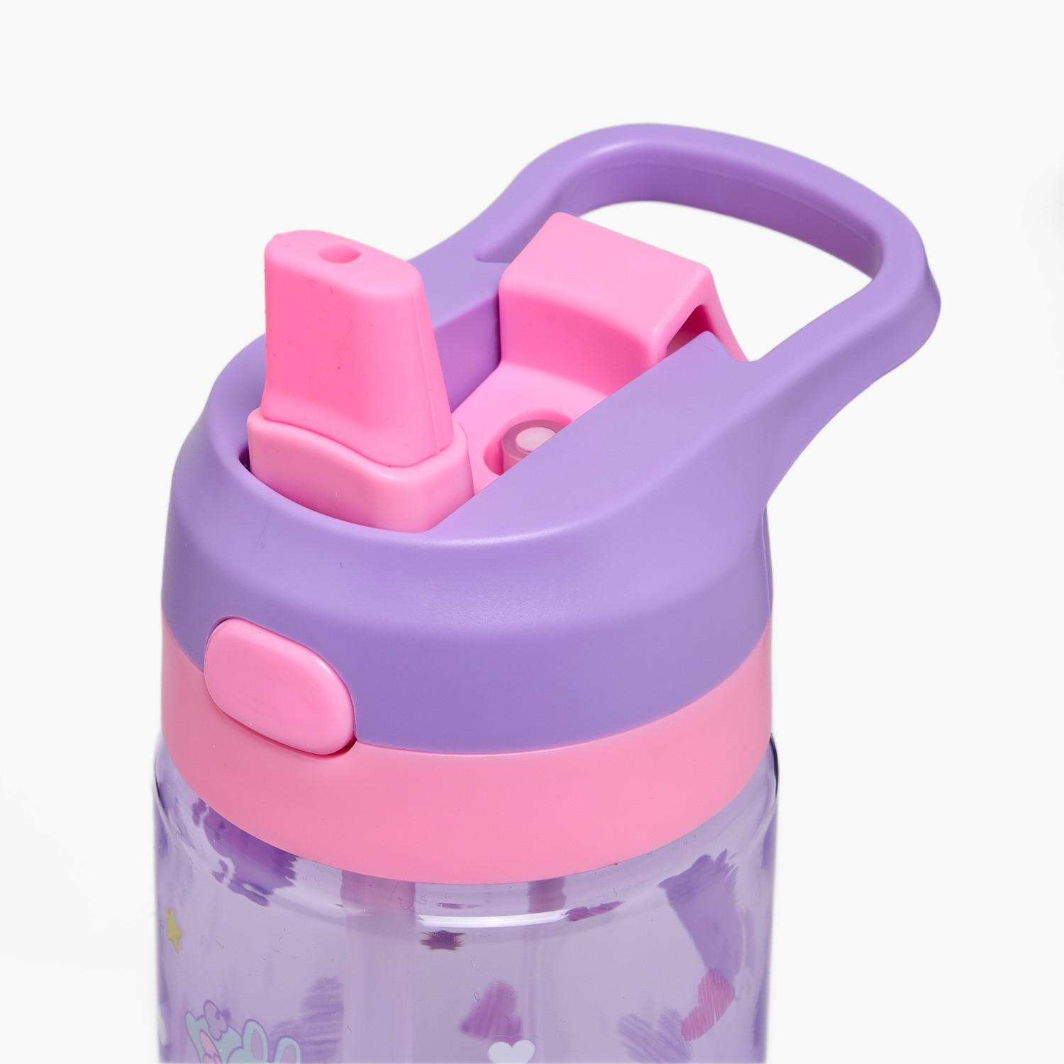 قارورة مياه سيليكون بفوهة ومقبض وطبعات من مينمي - 700 مل-school-waterbottles-image-6