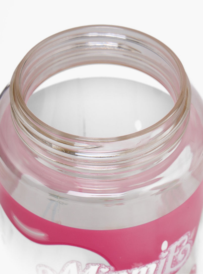 قارورة مياه سيليكون بفوهة وحلقة مقبض وطبعات من مينمي - 700 مل-school-waterbottles-image-5