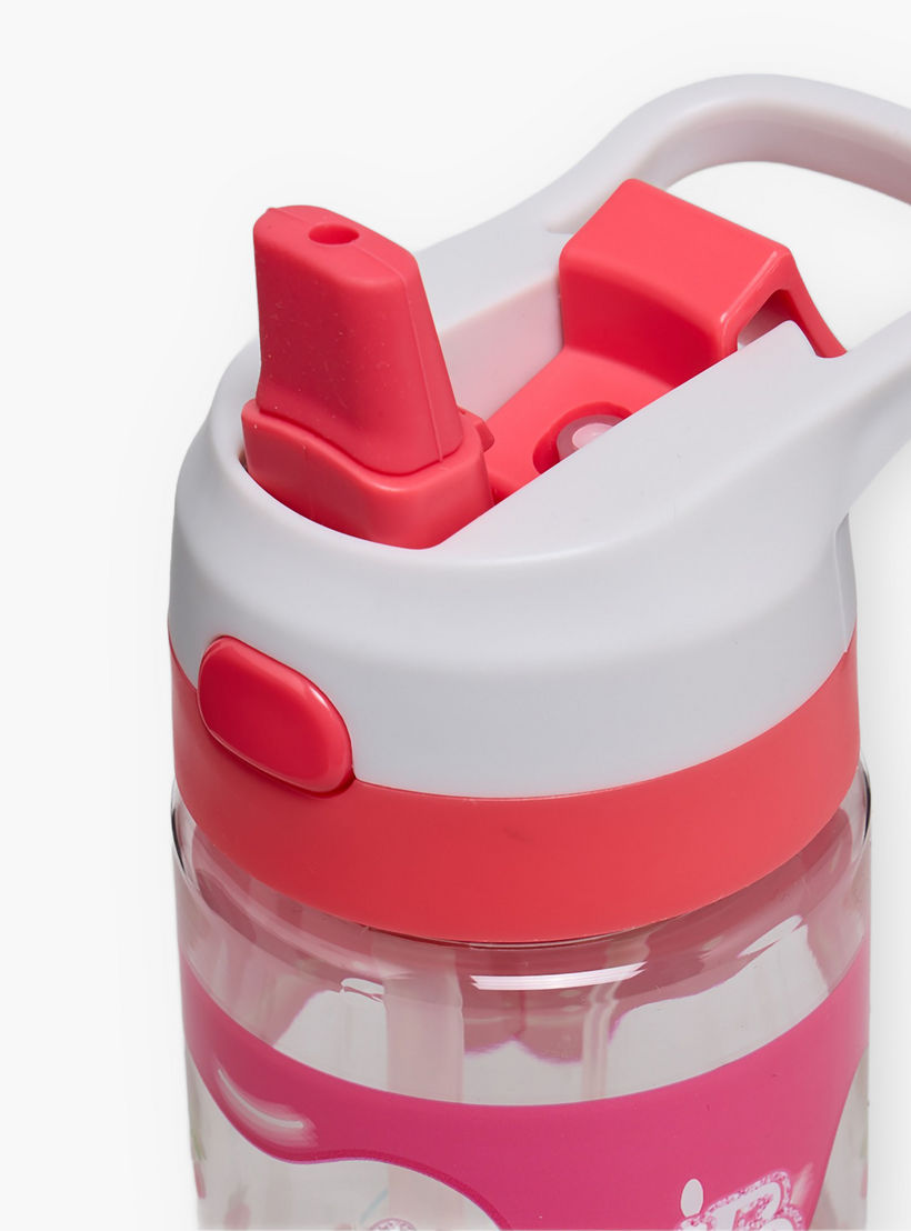 قارورة مياه سيليكون بفوهة وحلقة مقبض وطبعات من مينمي - 700 مل-school-waterbottles-image-6