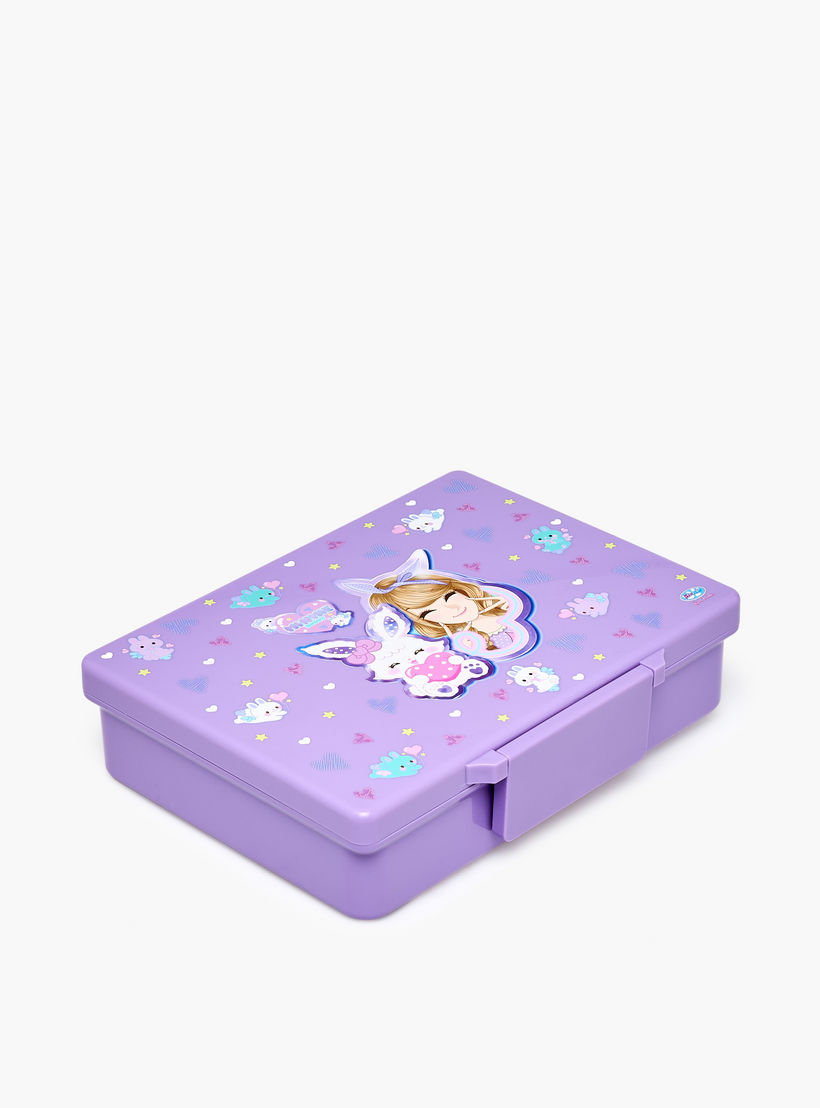 صندوق غداء بـ 5 أقسام وطبعات للبنات من مينمي-school-lunchessentials-lunchboxes-image-1