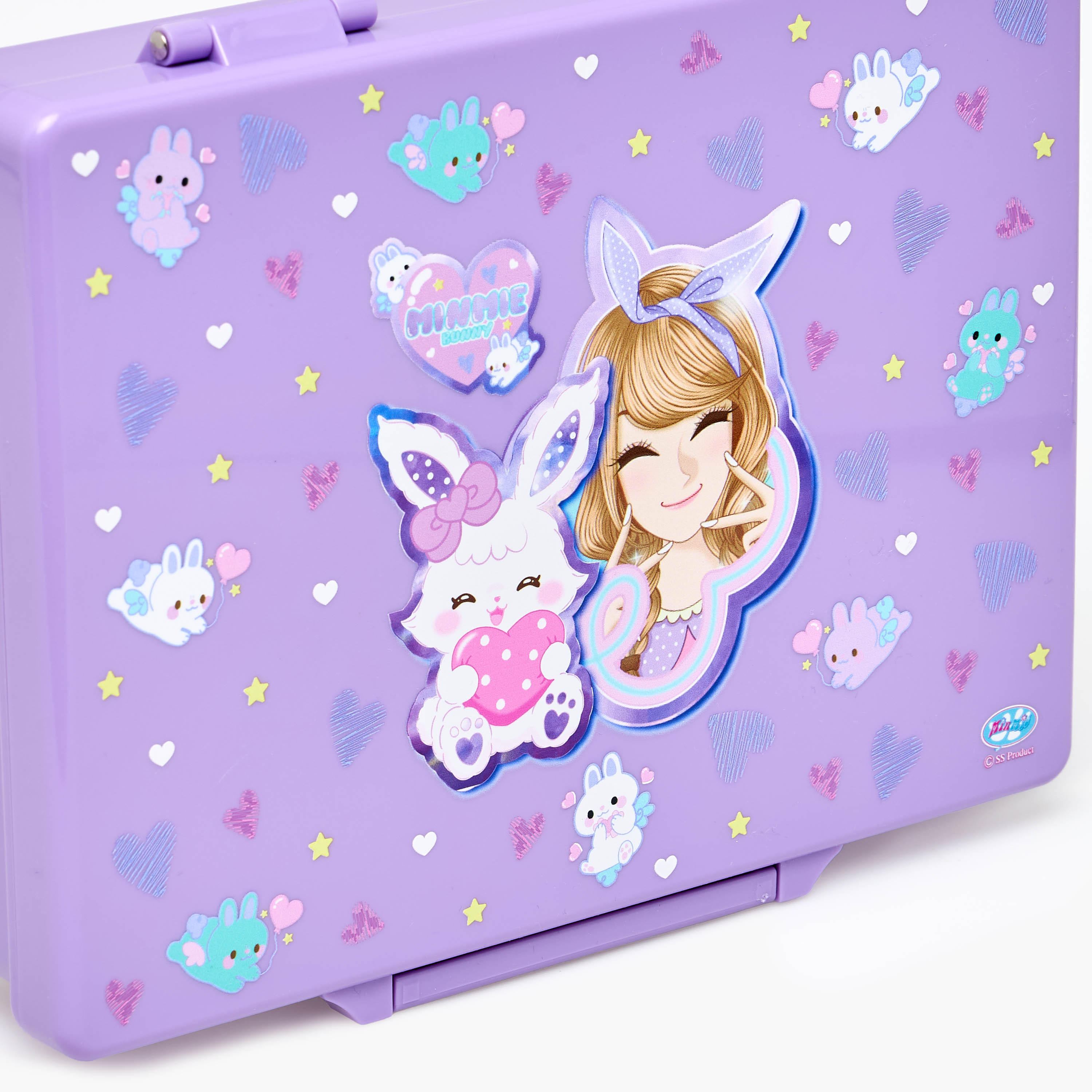 صندوق غداء بـ 5 أقسام وطبعات للبنات من مينمي-school-lunchessentials-lunchboxes-image-5