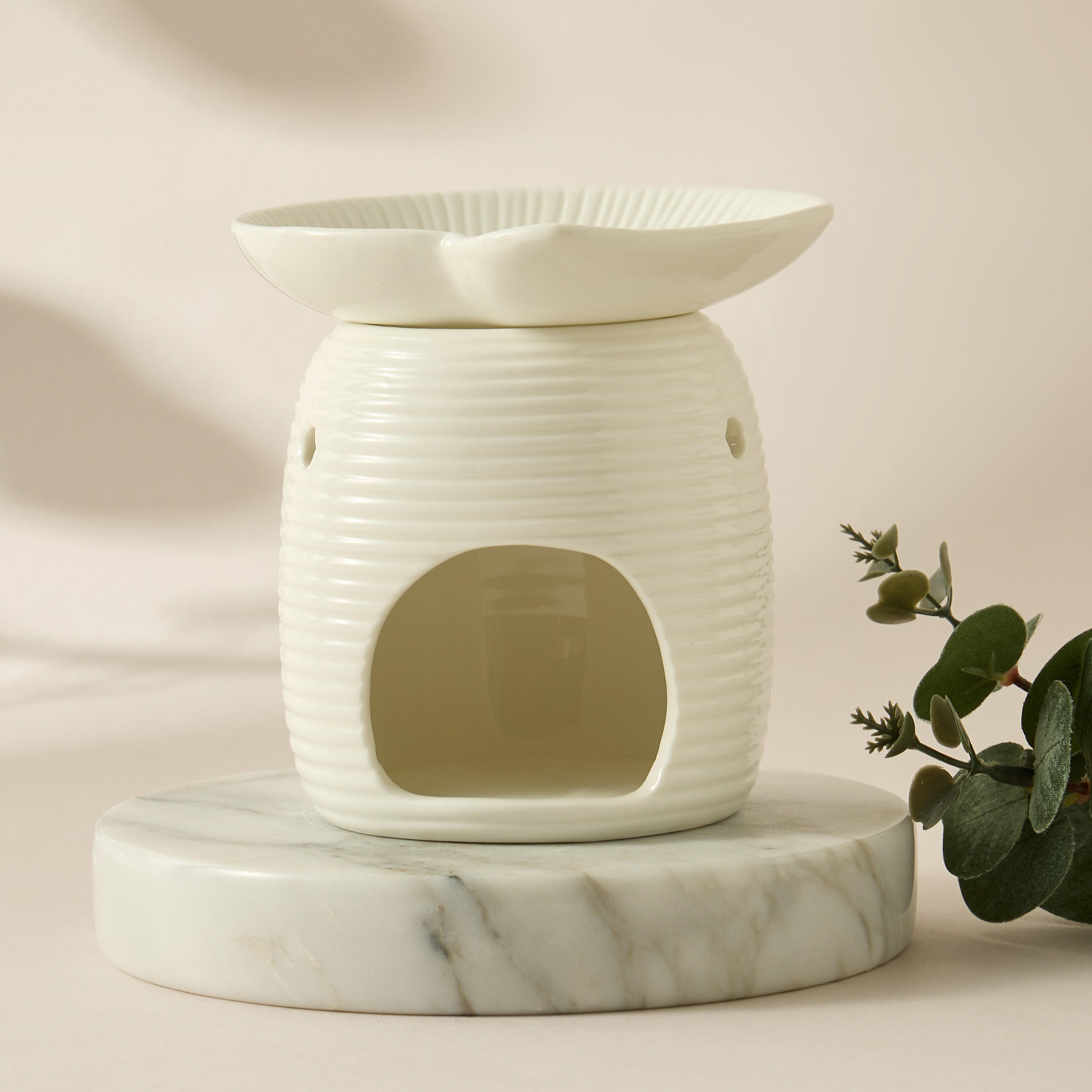 Shore Ceramic Oil Burner-household-homefragrance-burners-image-1
