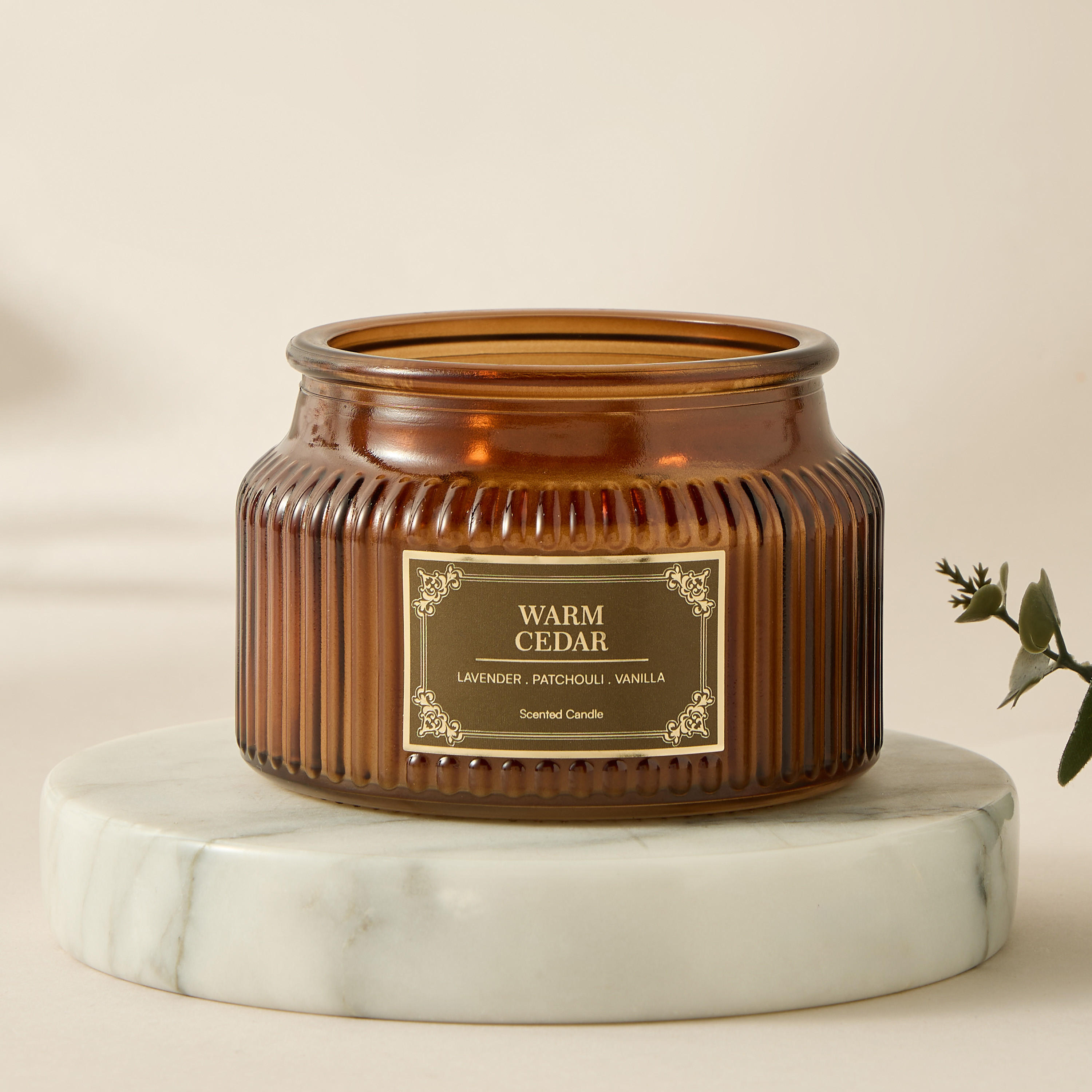 Atelier Warm Cedar Jar Candle - 180 gms-household-homefragrance-candles-image-4
