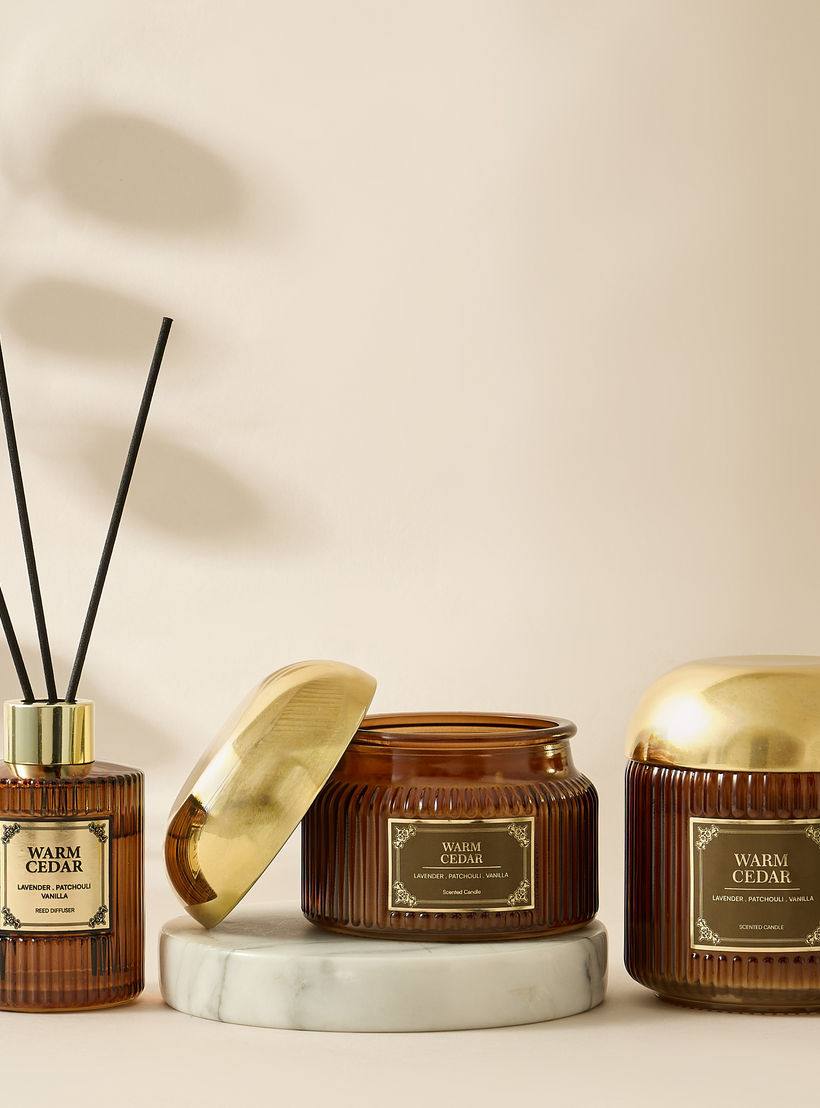 Atelier Warm Cedar Jar Candle - 180 gms-household-homefragrance-candles-image-5